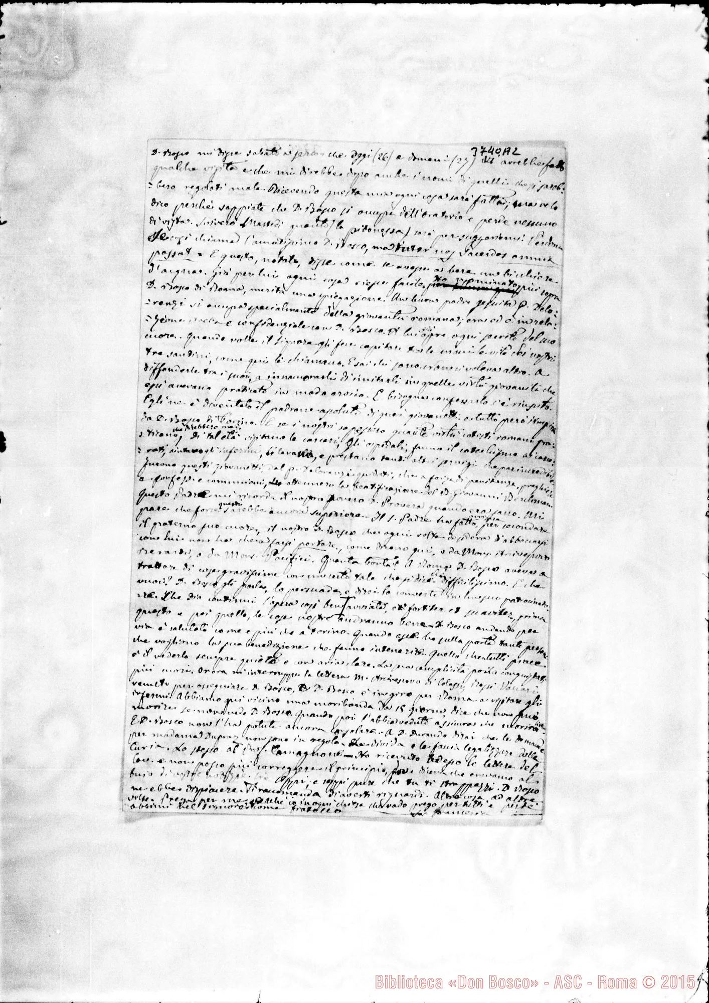 Fotogramma A 2 — « « « Roma, 26-02-1867