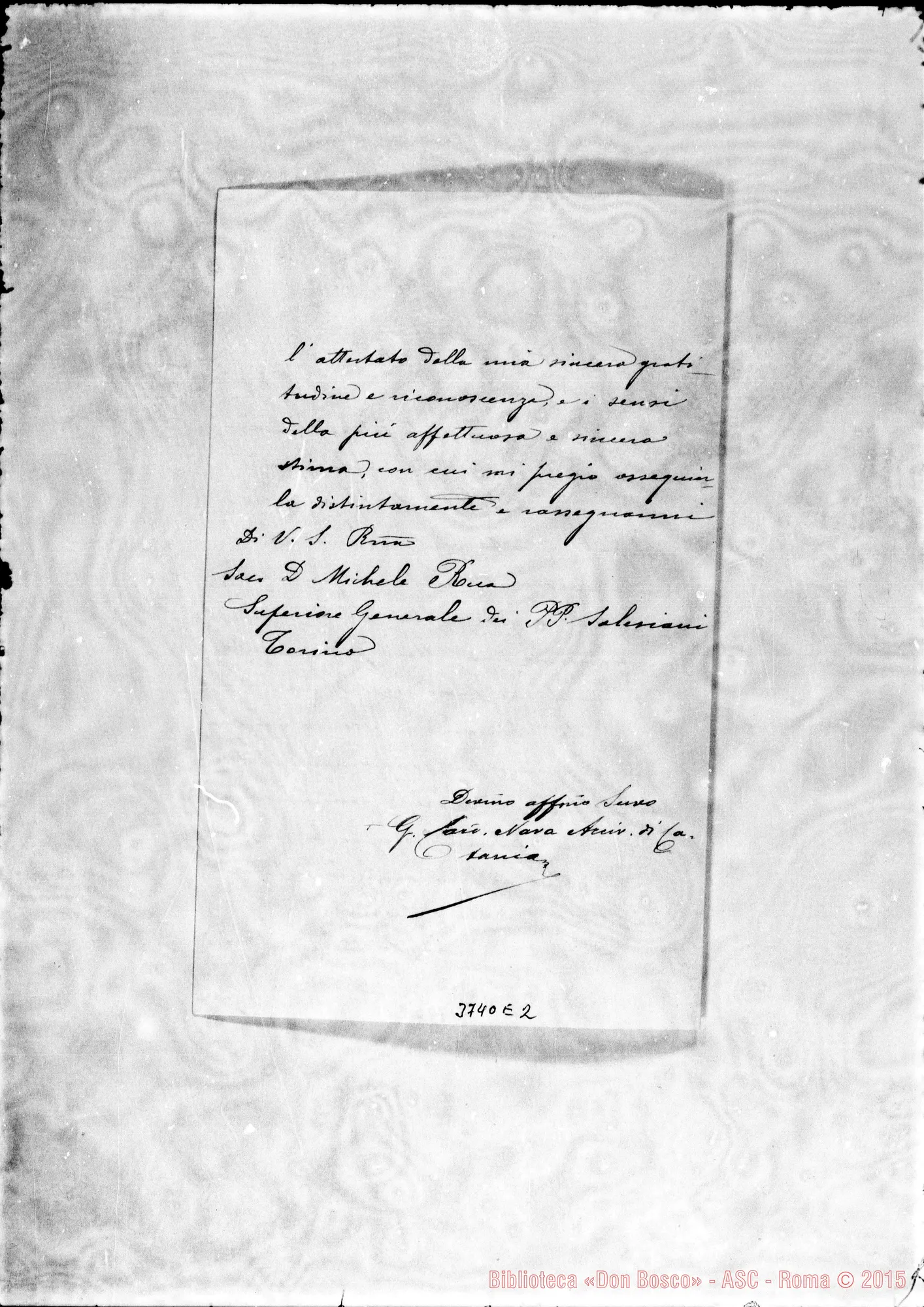 Fotogramma E 2 — « « « Madrid, 10-07-1899