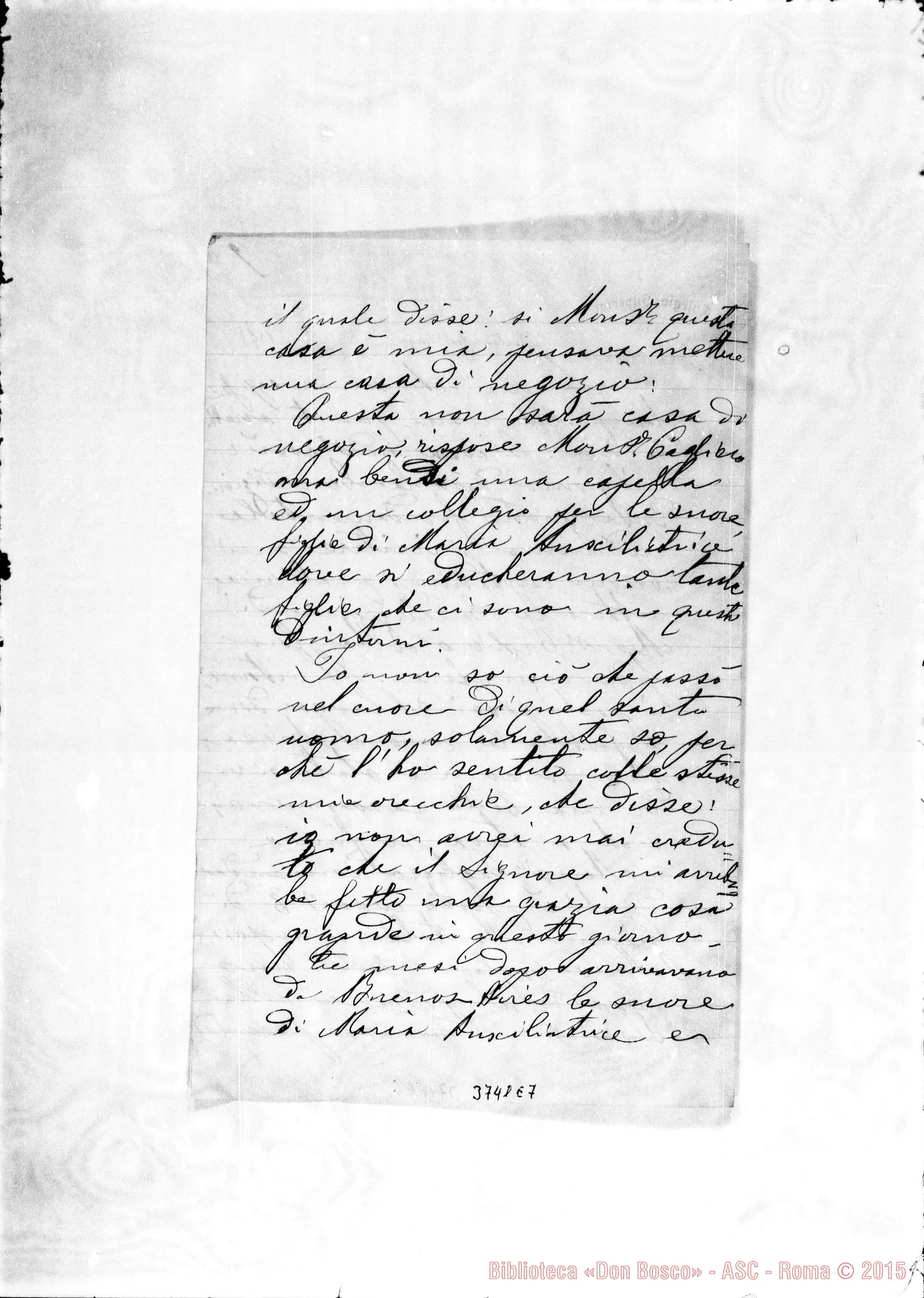 Fotogramma E 7 — « « S. Nicolás, 31-03-1891 Autogr. Rua