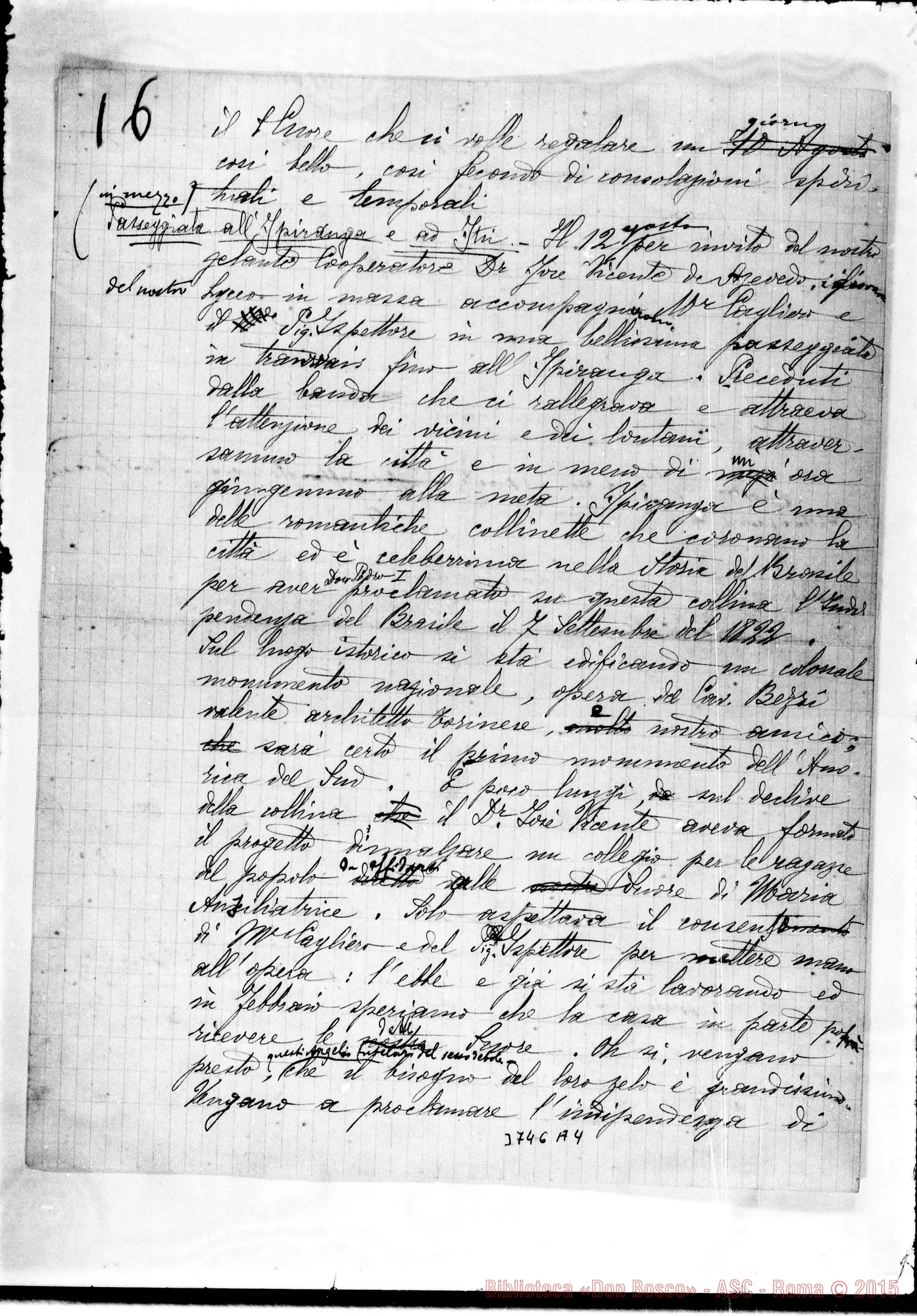 Fotogramma A 4 — Giordano Lorenzo, Pr. Ap. Sao Paulo, 20-09-1890