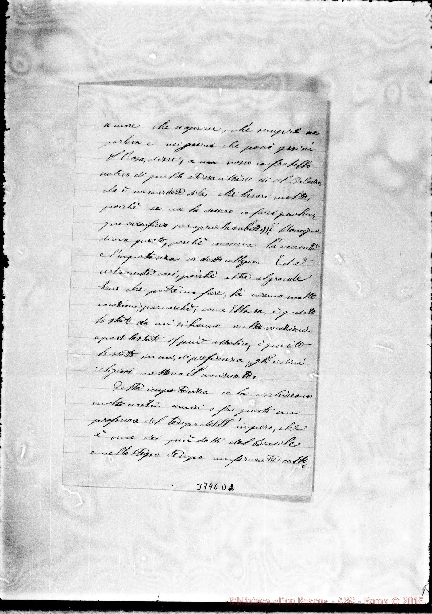 Fotogramma D 2 — « « S. Rosa, 26-12-1895