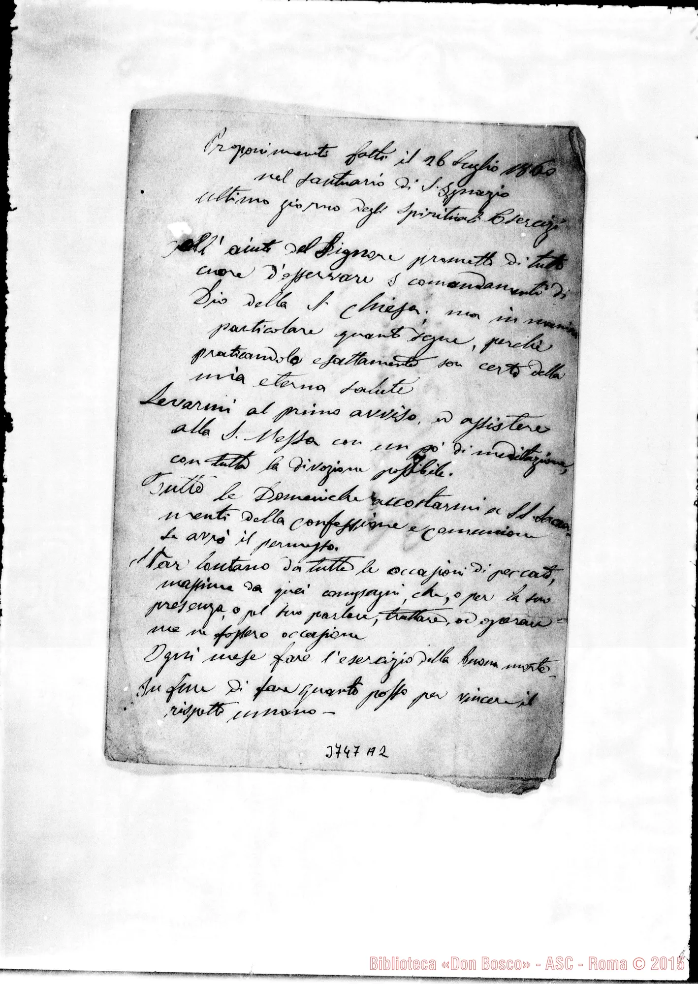 Fotogramma A 2 — Giuseppe S. Ignazio, 26-07-1860