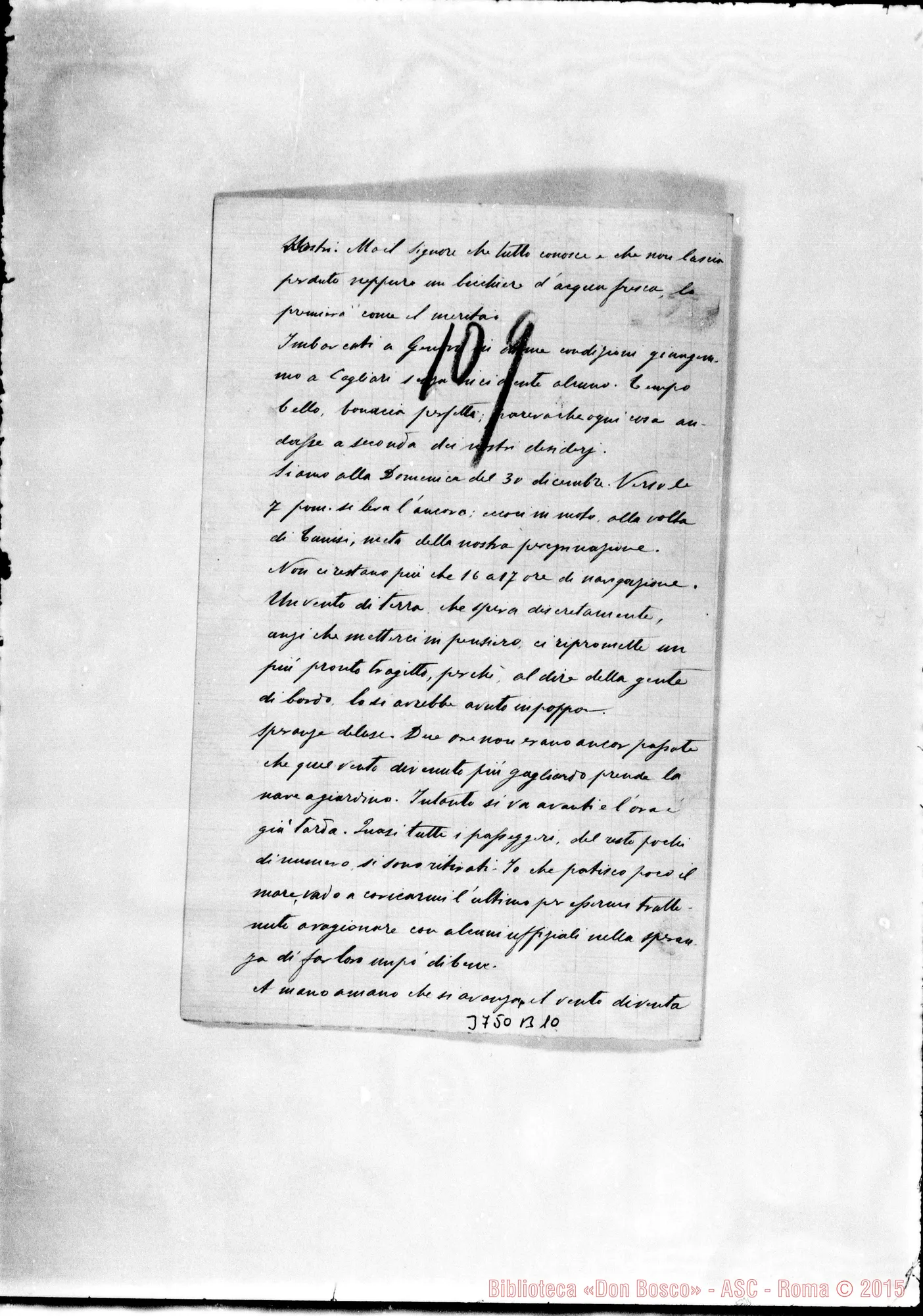 Fotogramma B 10 — Josephidis Antonio, SDB La Marsa, 7-01-1895 Autogr. Rua