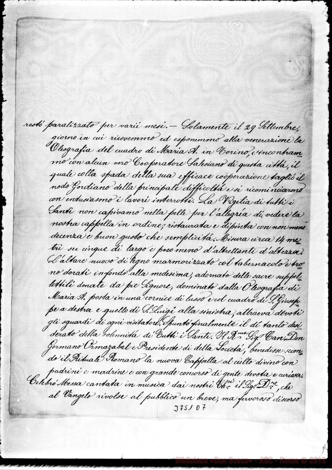 Fotogramma D 7 — « « Mendoza, 18-11-1892 Autogr. Rua