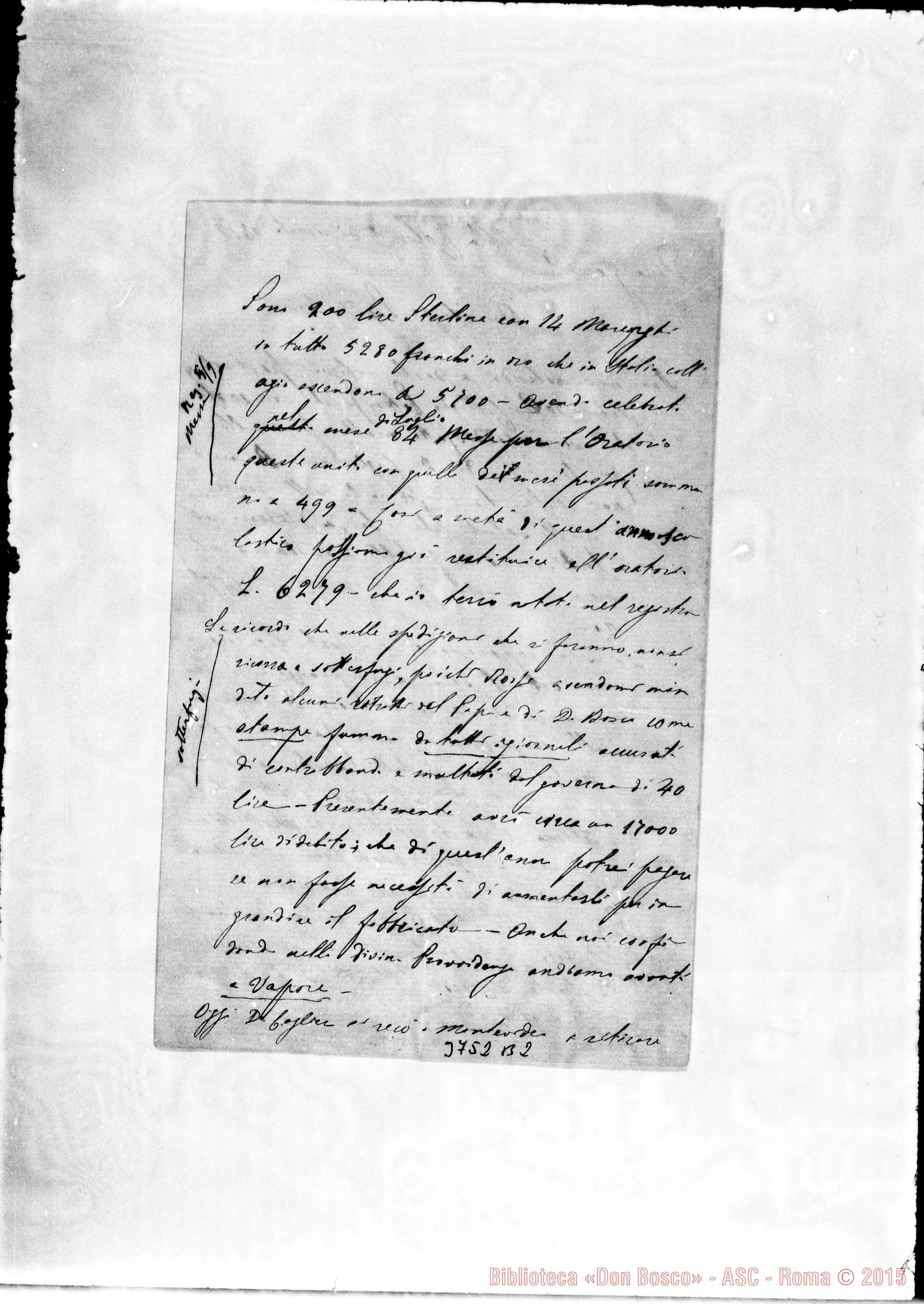 Fotogramma B 2 — « « Villa Colón, 5-08-1881 Autogr. Rua