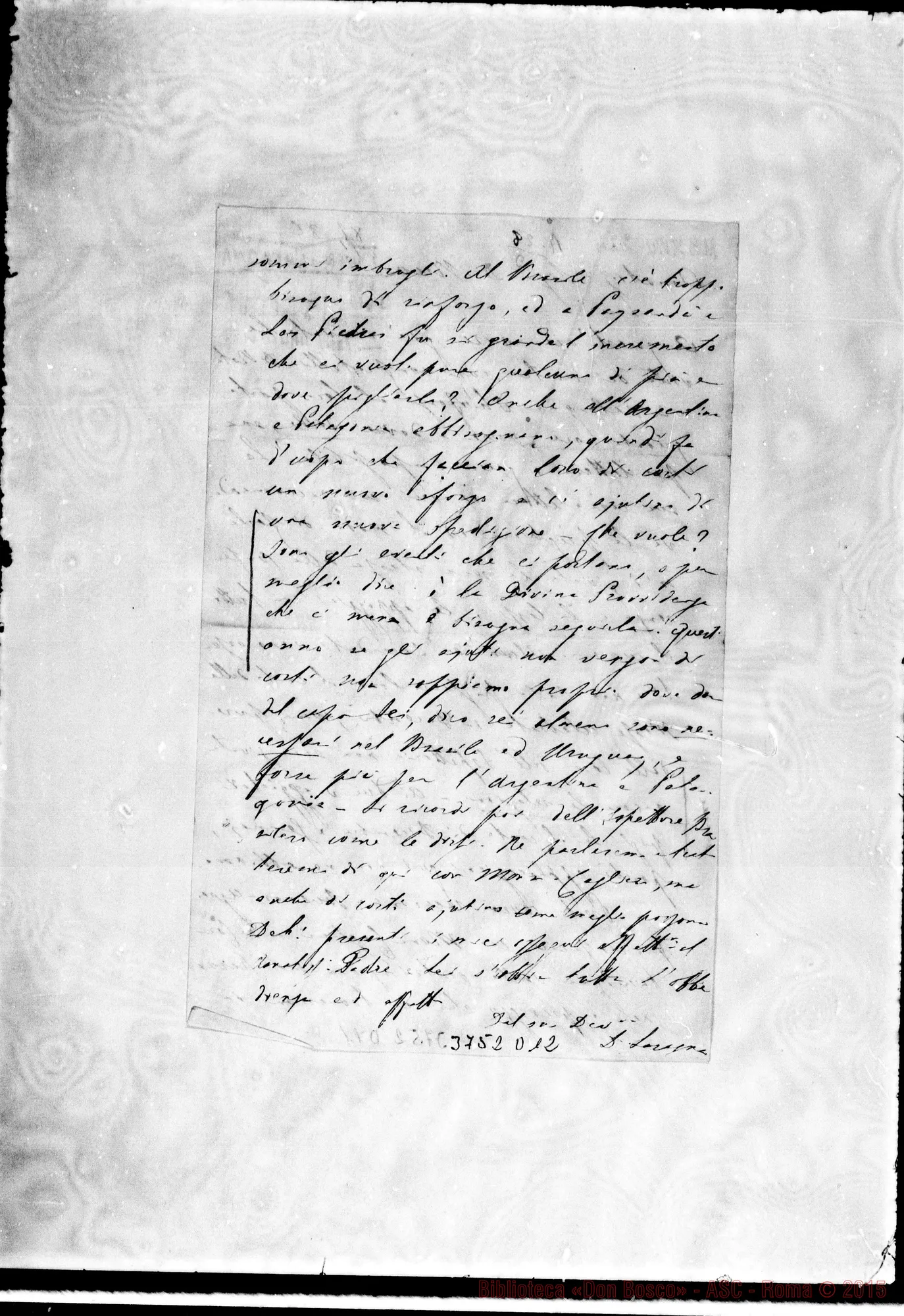 Fotogramma D 12 — « « s.l., 8-01-1886
