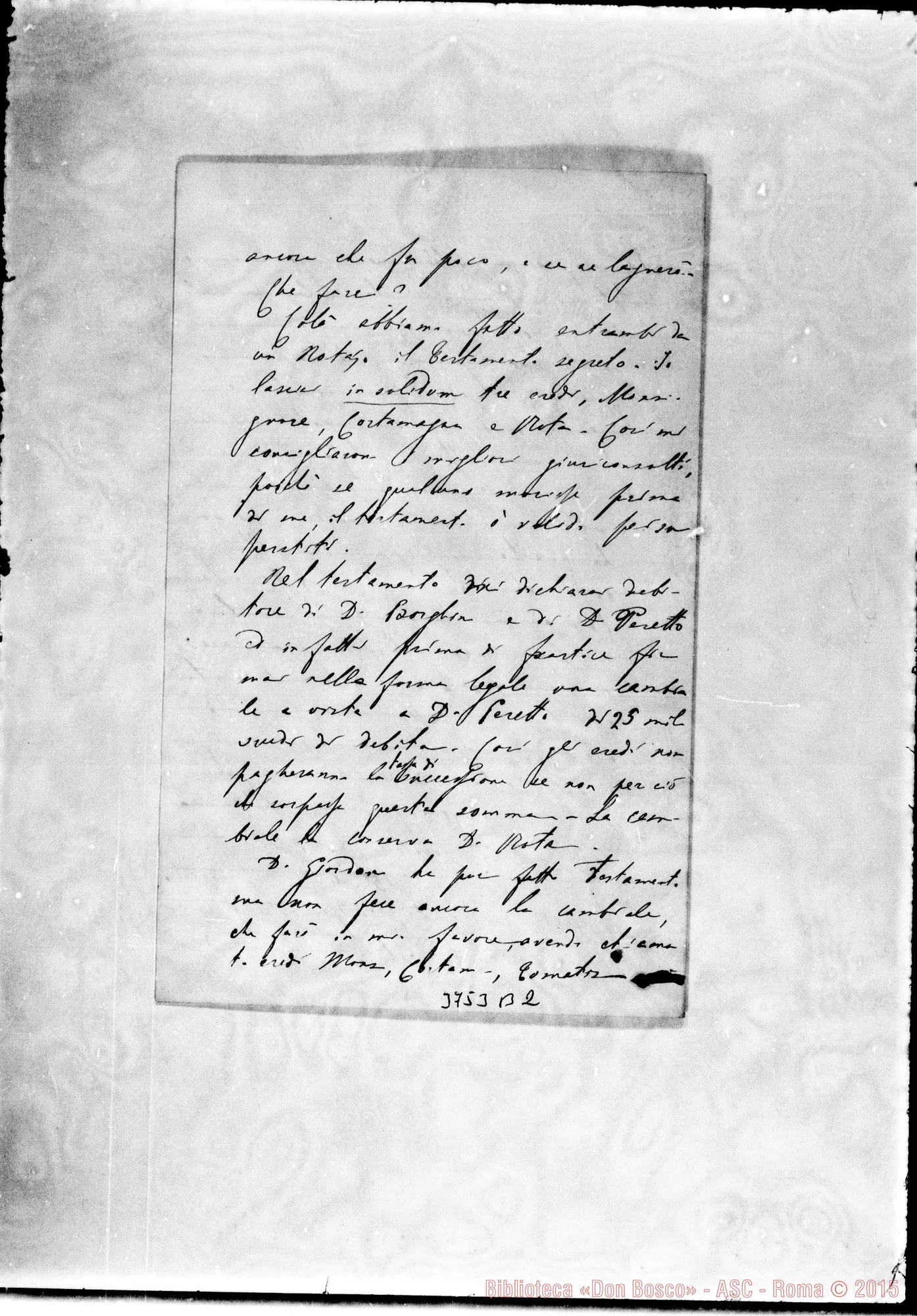Fotogramma B 2 — « « Villa Colón, 7-08-1888 Autogr. Rua