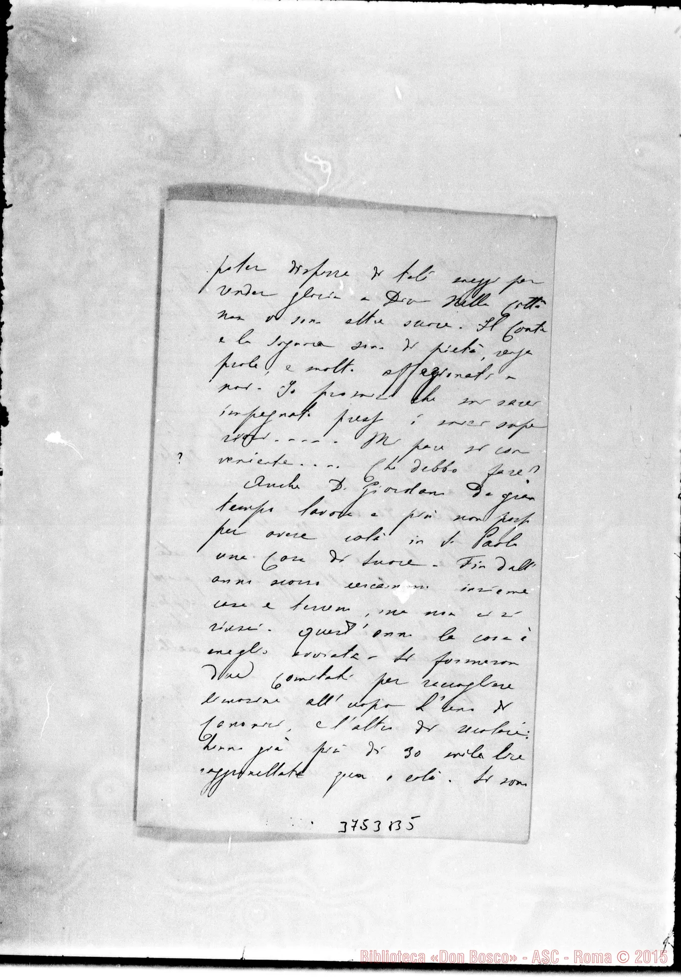 Fotogramma B 5 — « « Villa Colón, 7-08-1888 Autogr. Rua