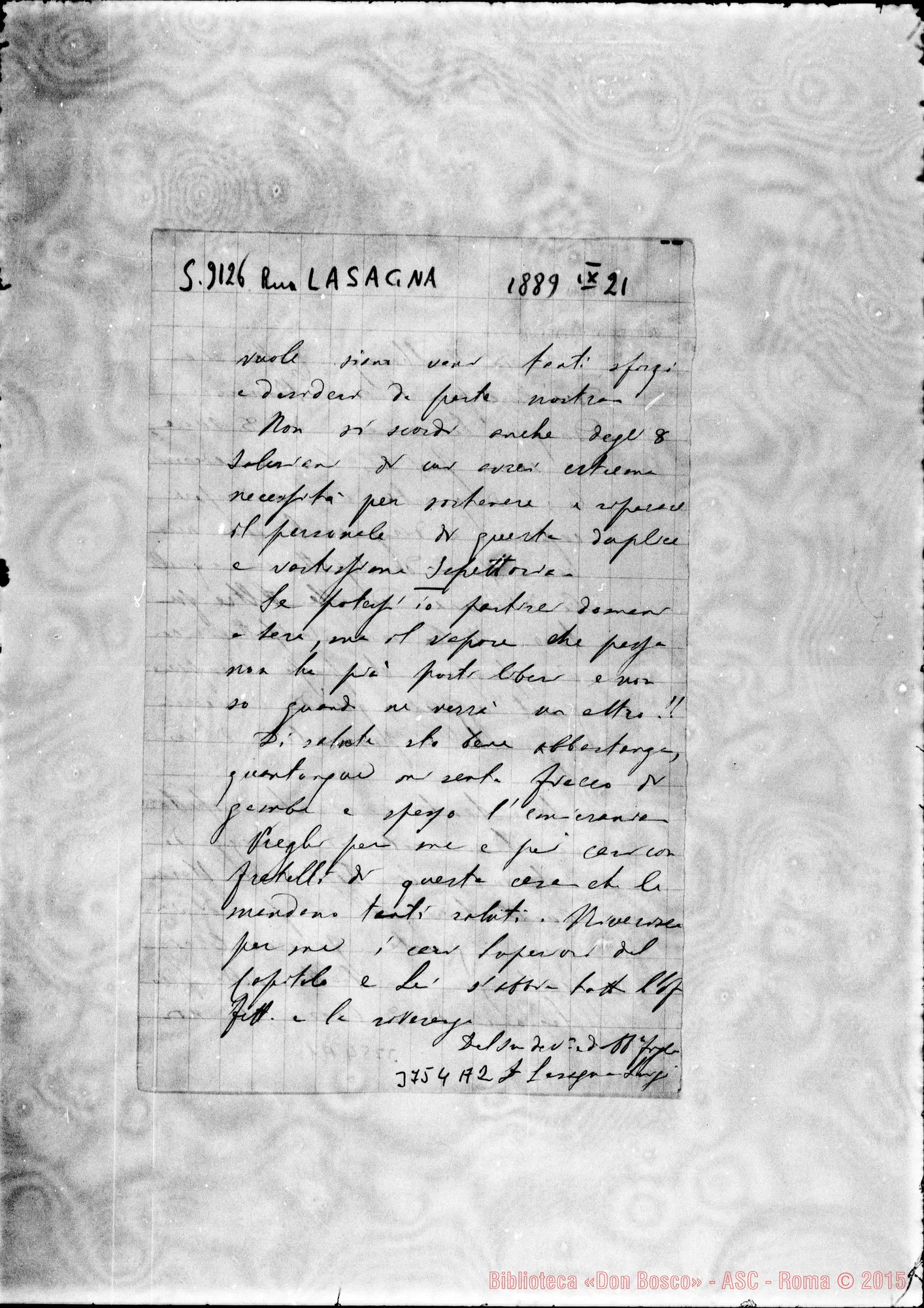 Fotogramma A 2 — « « Niterói, 21-09-1889 Autogr. Rua