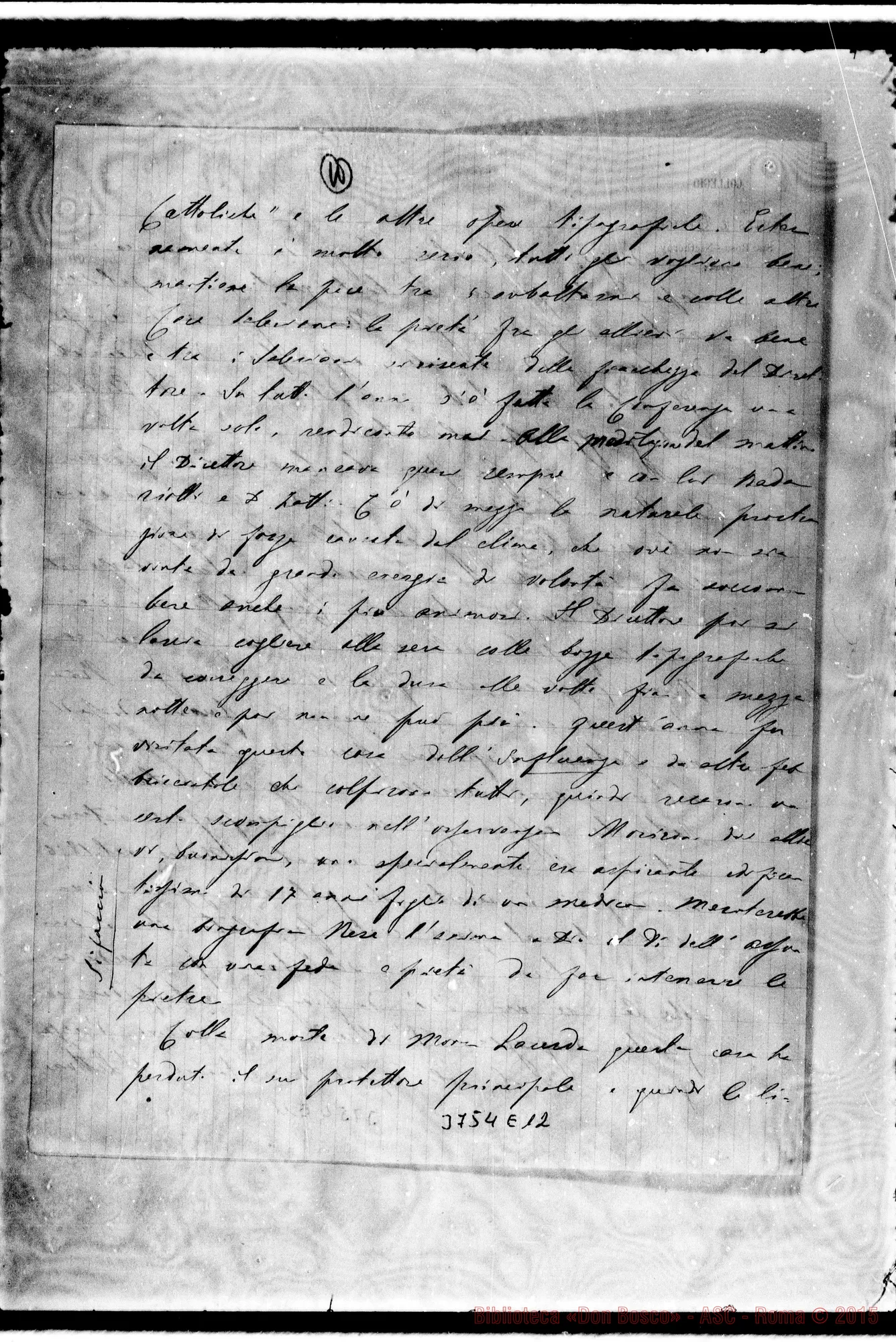 Fotogramma E 12 — « « Niterói, 19-09-1891 Autogr. Rua