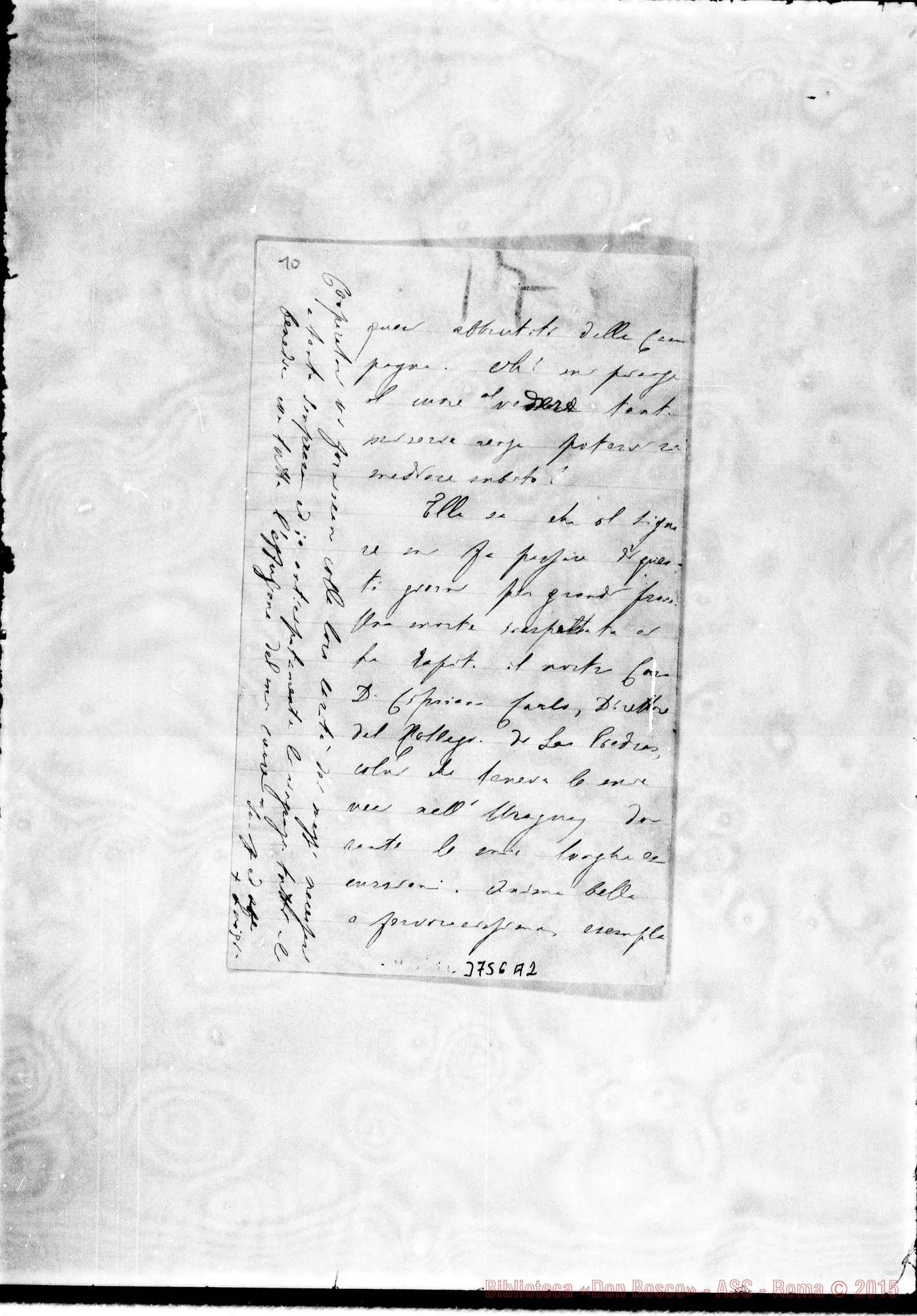 Fotogramma A 2 — « « Asunción, 19-05-1894 Autogr. Rua