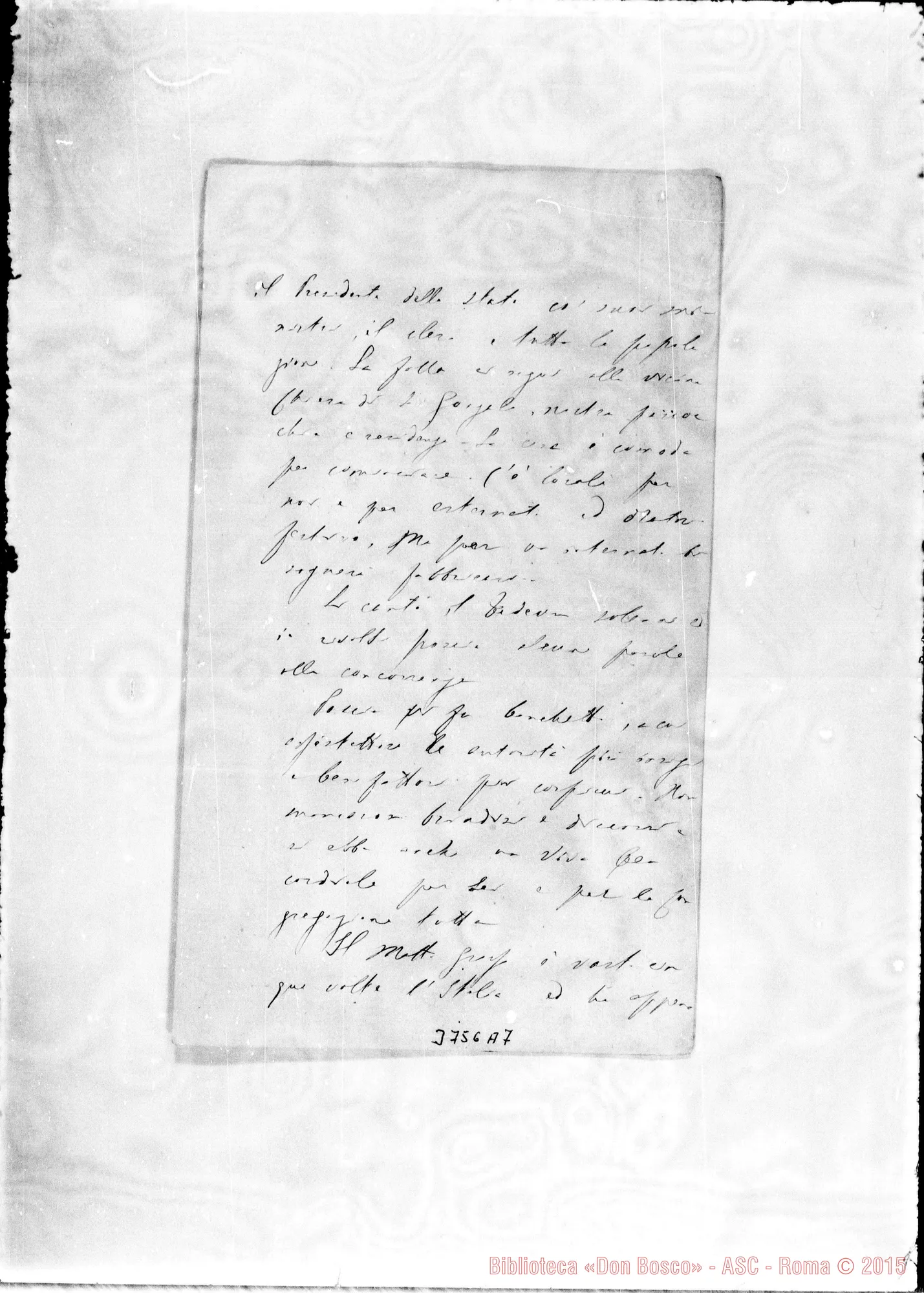 Fotogramma A 7 — « « Cuyabá, 19-06-1894 Autogr. Rua