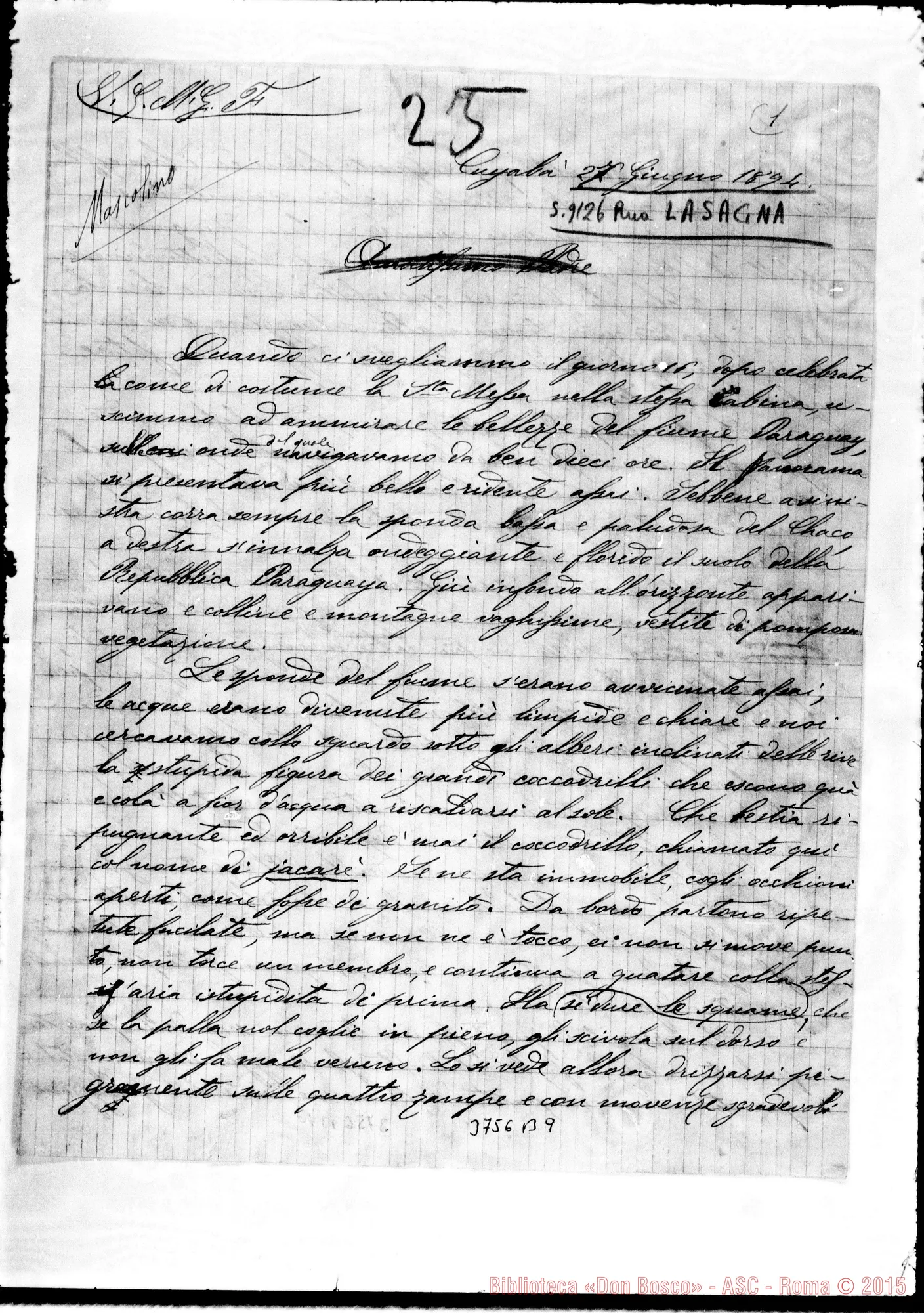 Fotogramma B 9 — « « Cuyabá, 27-06-1894