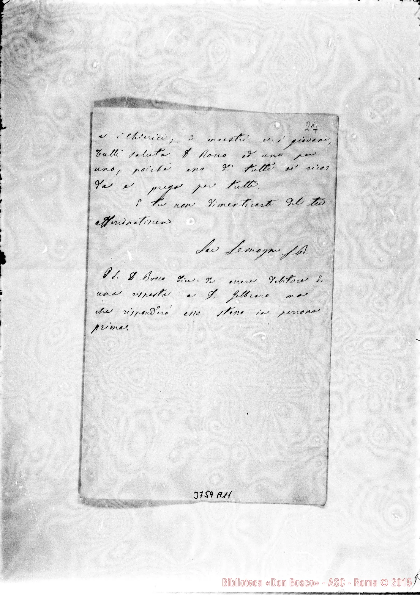 Fotogramma A 11 — « « « La Spezia, 10-04-1884 Contrascrizione
