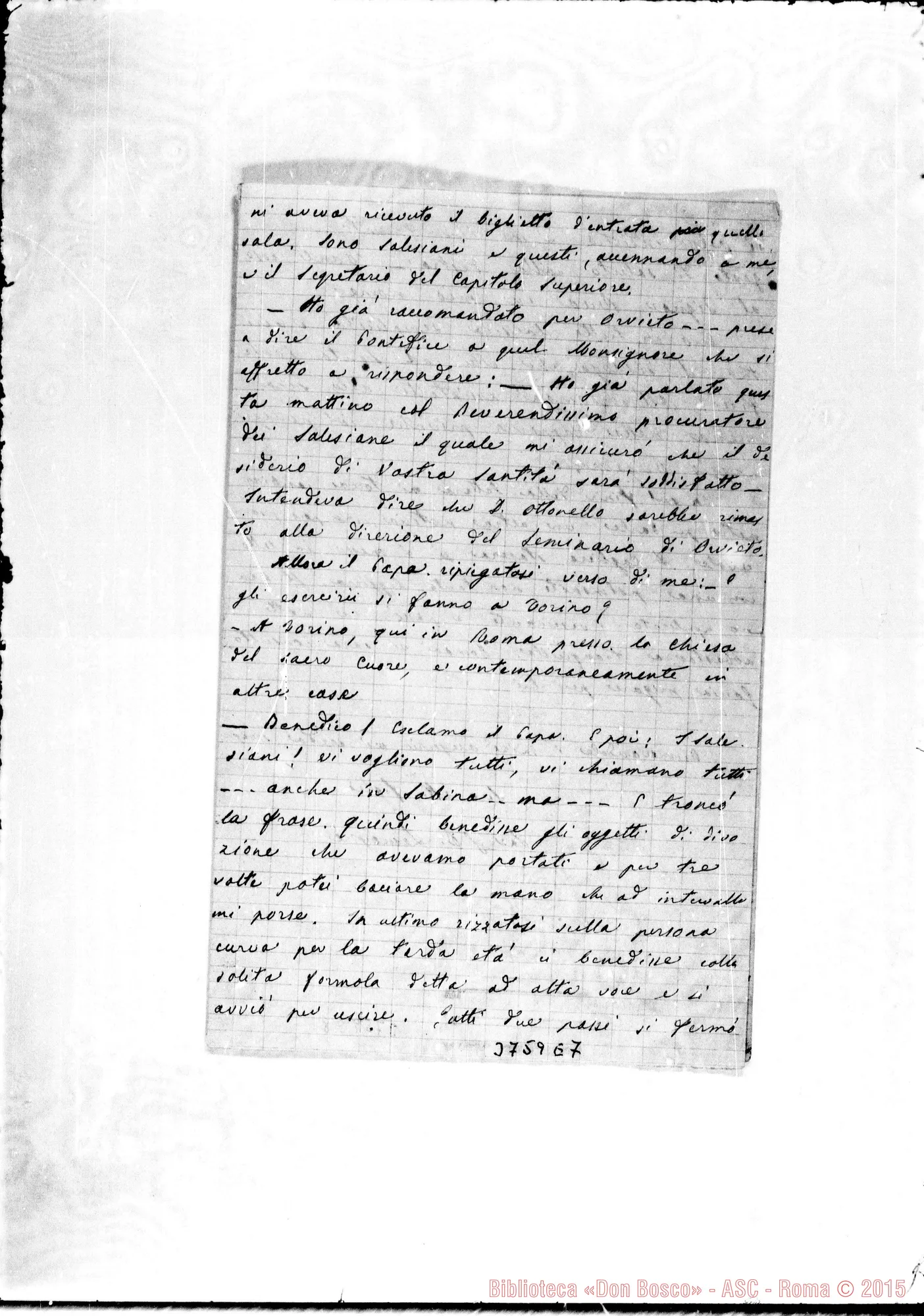 Fotogramma E 7 — « « « Roma, 25-09-1894 Autogr. Rua