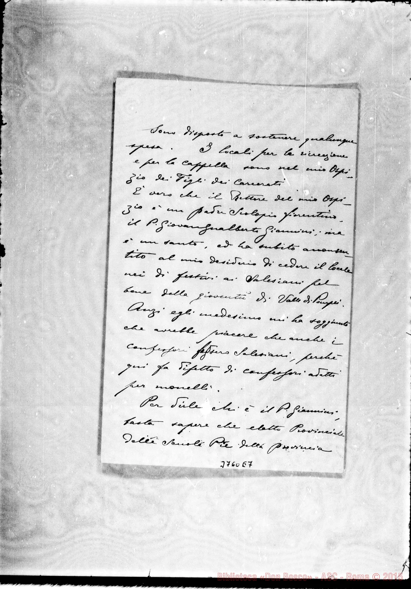 Fotogramma E 7 — « « Valle di Pompei, 6-08-1903