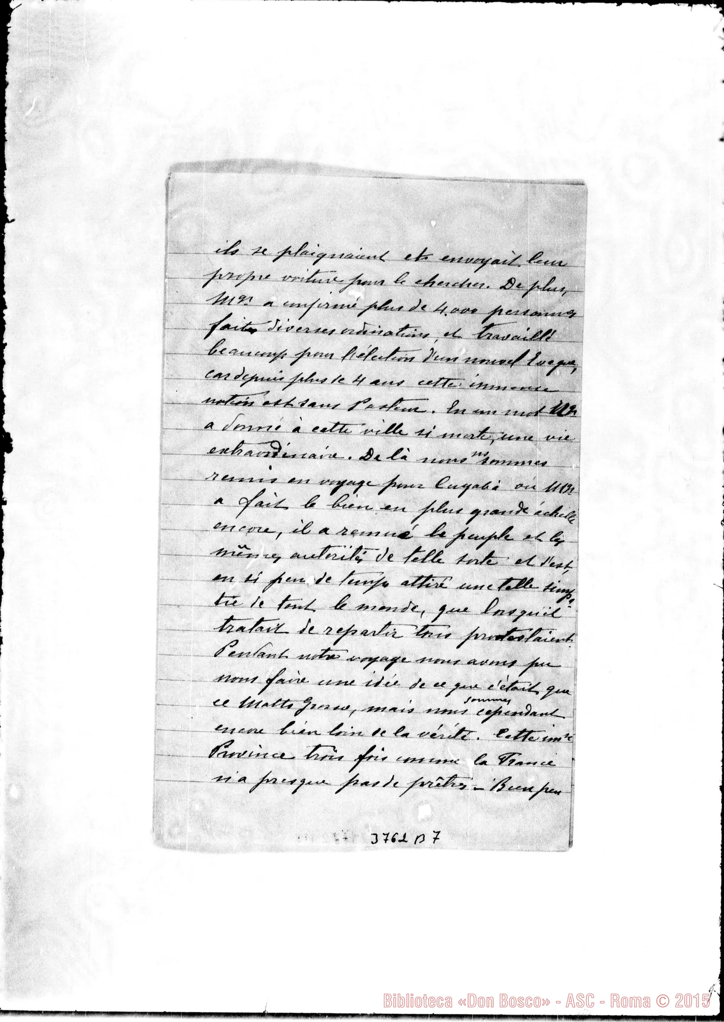 Fotogramma B 7 — « « Cuyabá, 17-07-1894 Autogr. Rua