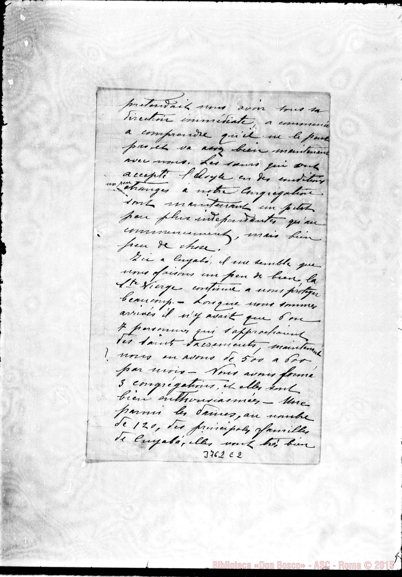 Fotogramma E 2 — « « Cuyabà, 4-04-1896 Autogr. Rua