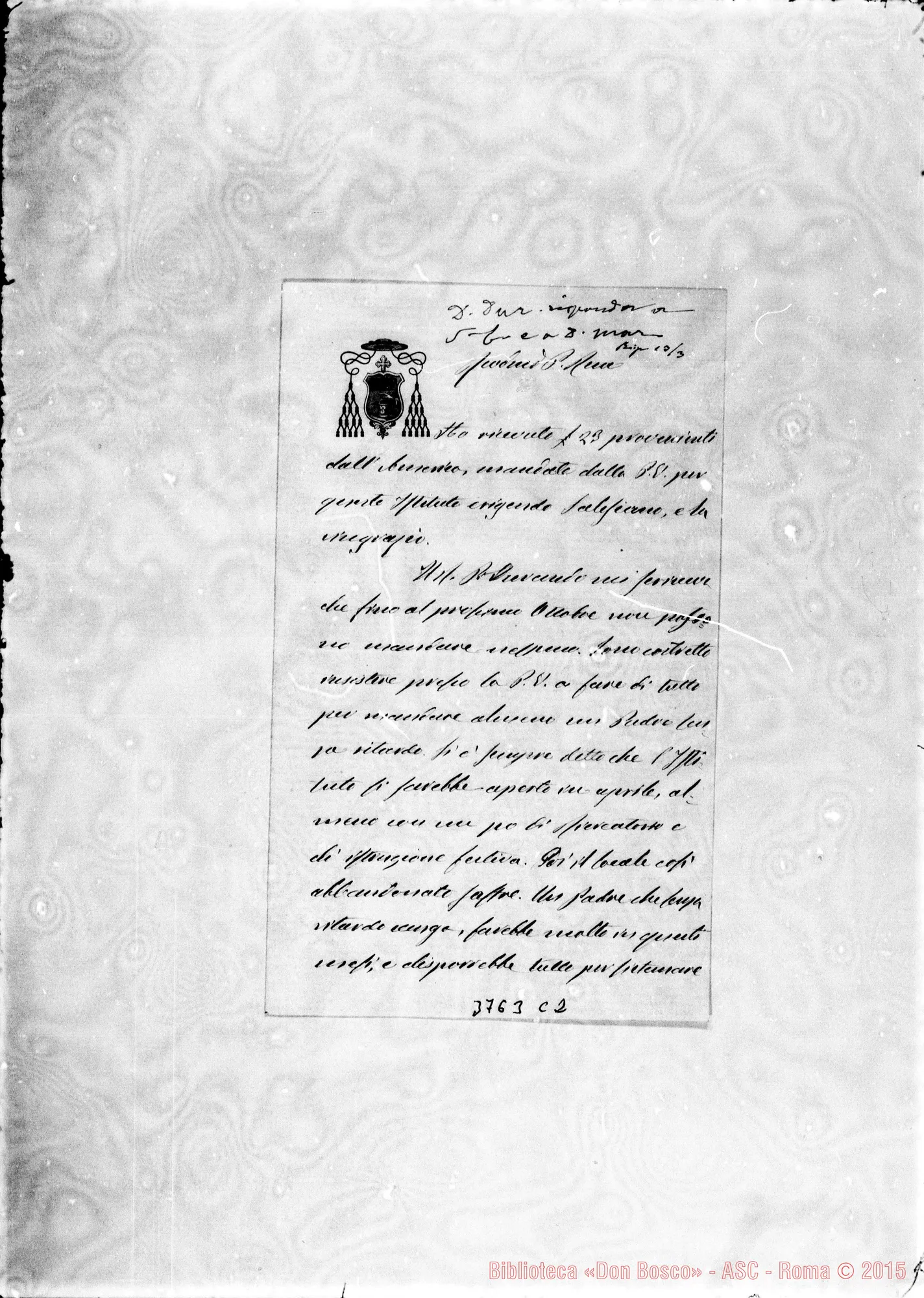 Fotogramma C 2 — « « Ancona, 11-03-1901 Autogr. Rua