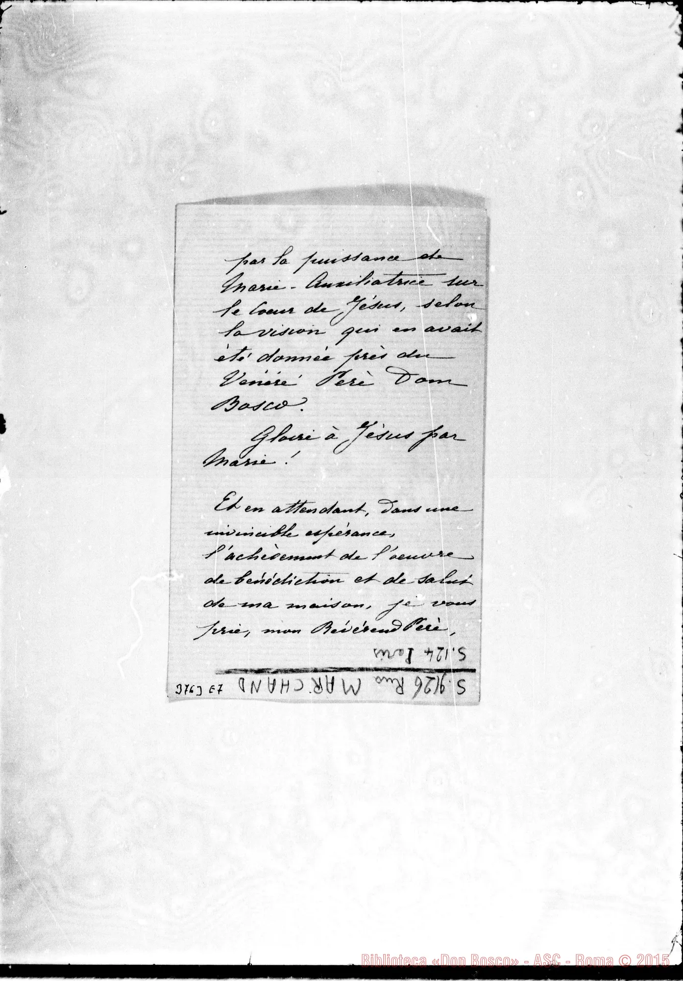 Fotogramma E 7 — Marchand M. s.l., 8-12-1894