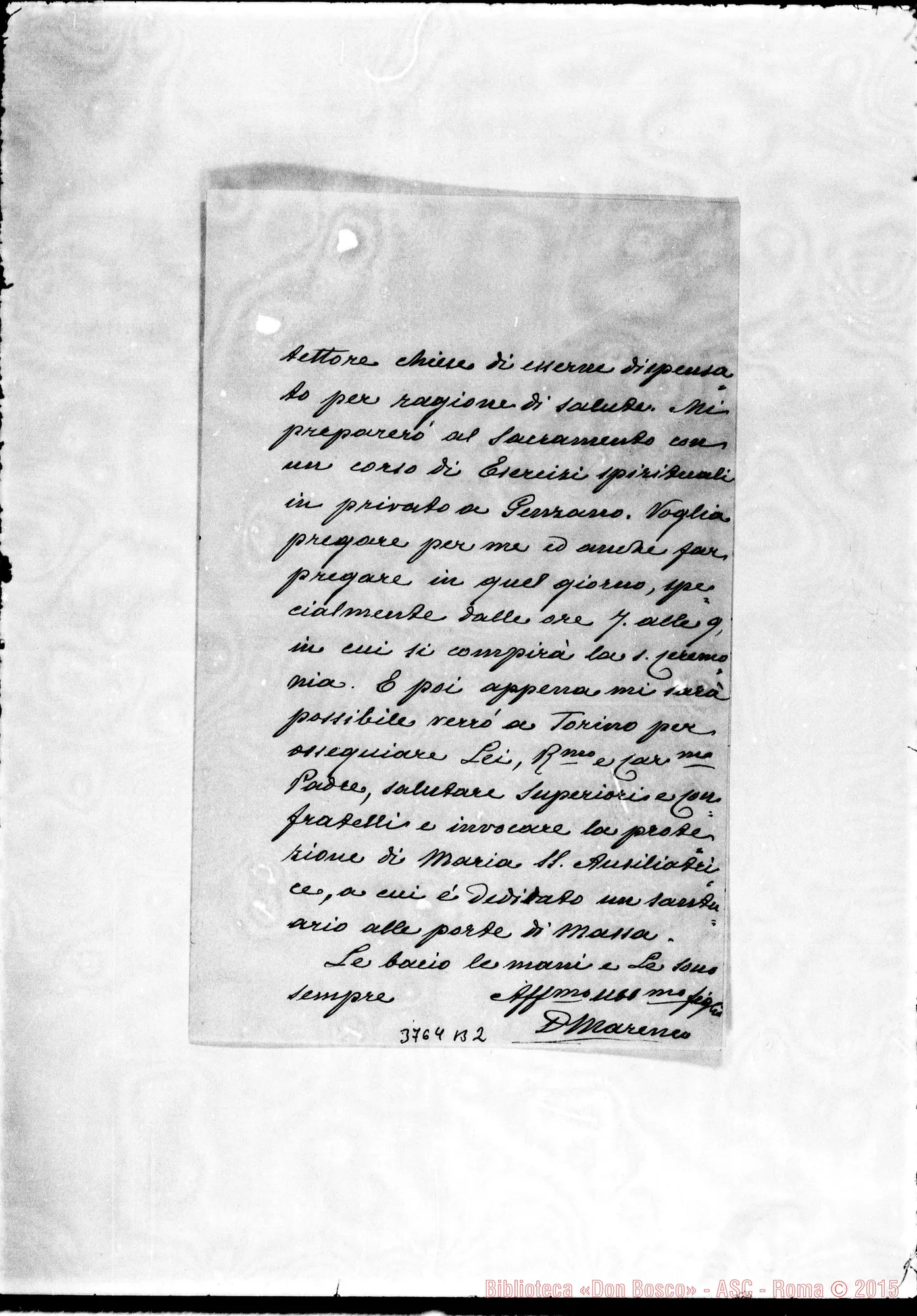 Fotogramma B 2 — « « Roma, 2-05-1909 Autogr. Rua