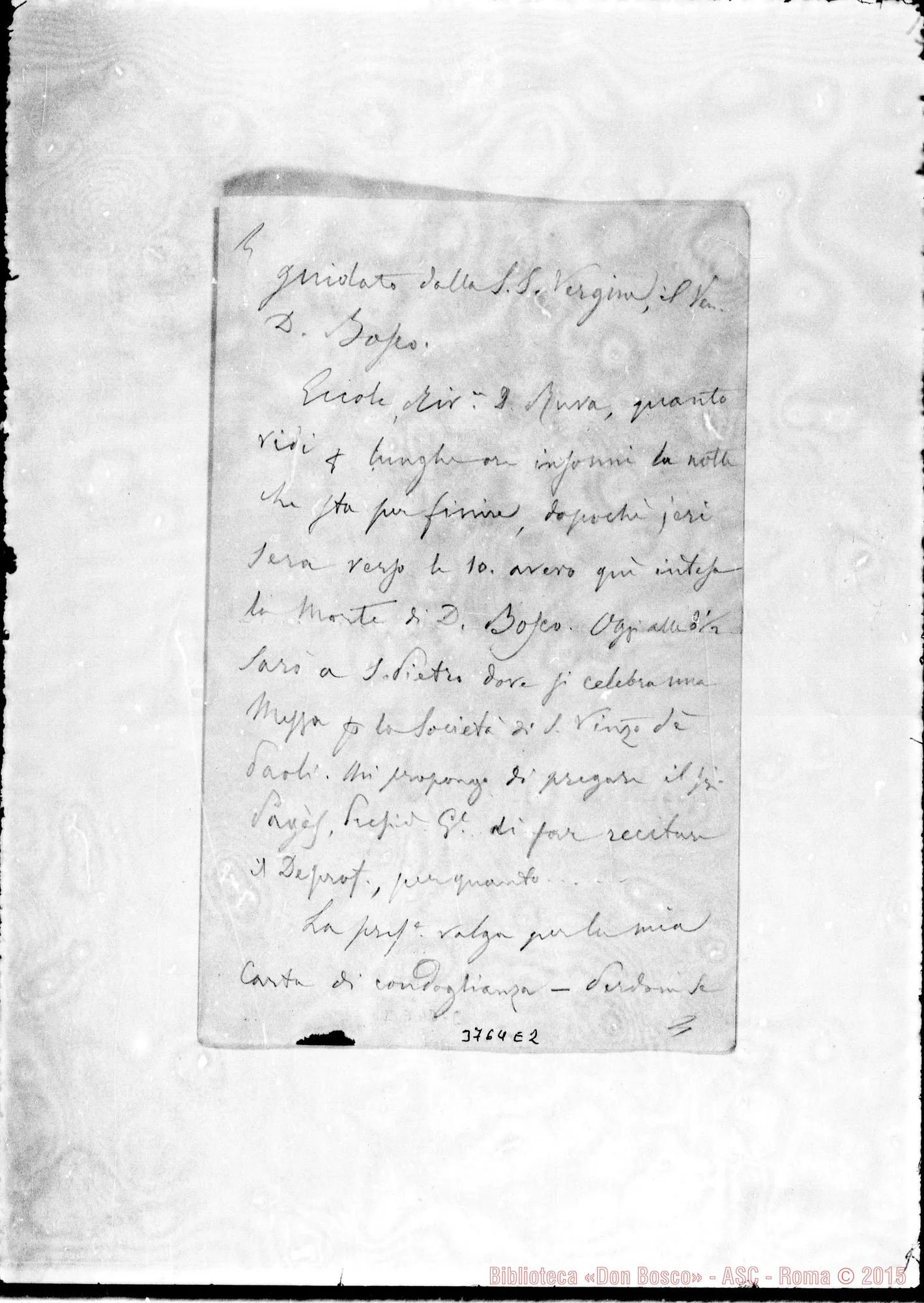 Fotogramma E 2 — « « Roma, 1-02-1888