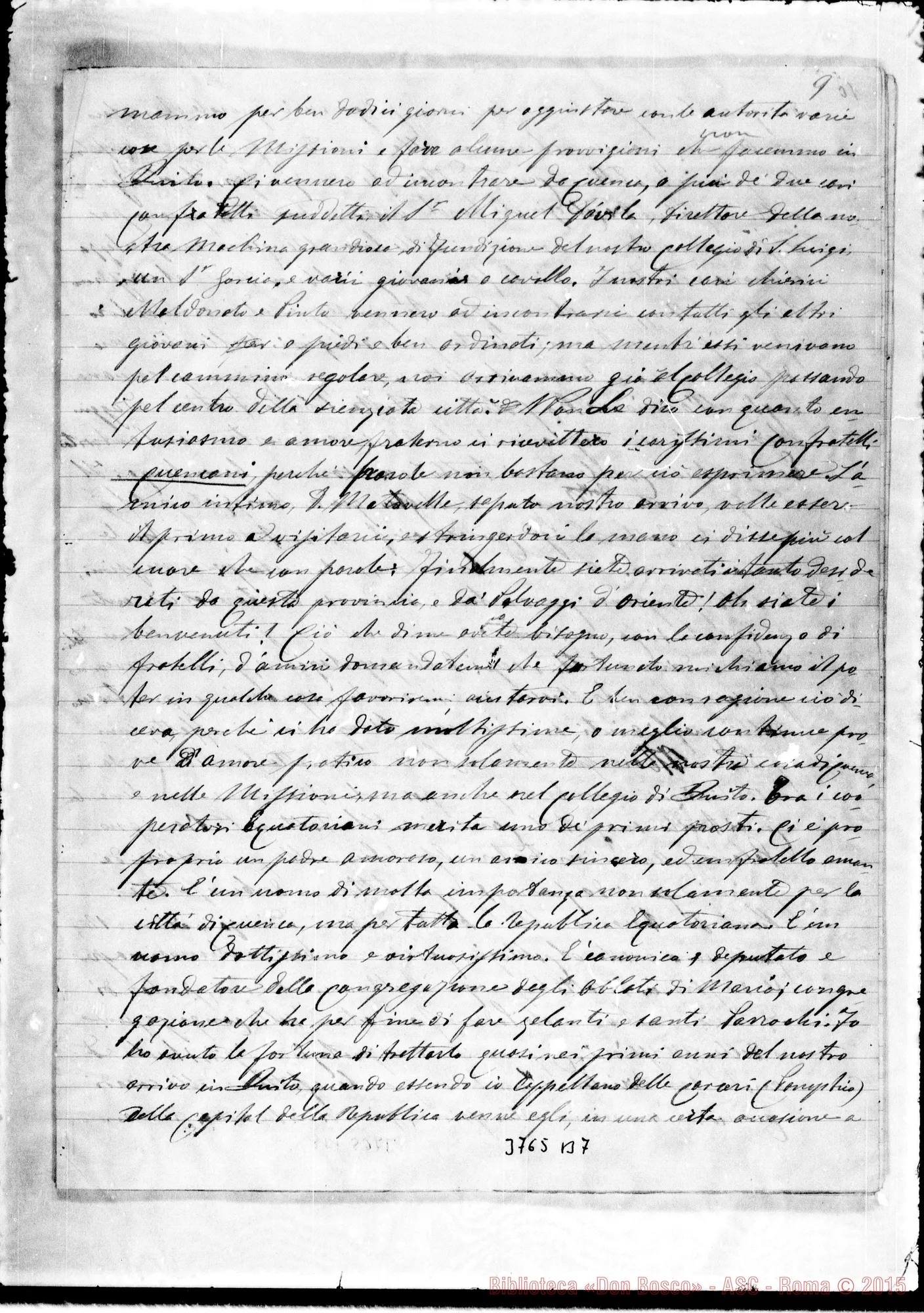 Fotogramma B 7 — Mattana Francesco, SDB Gualaquiza, 26-03-1894