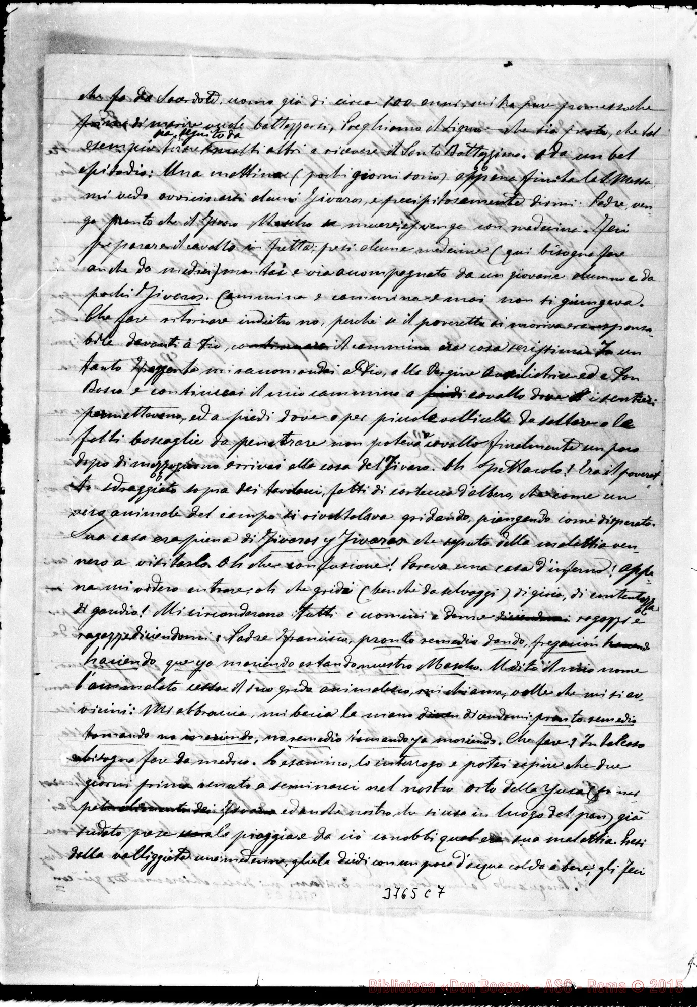 Fotogramma C 7 — « « Gualaquiza, 25-04-1894 Autogr. Rua