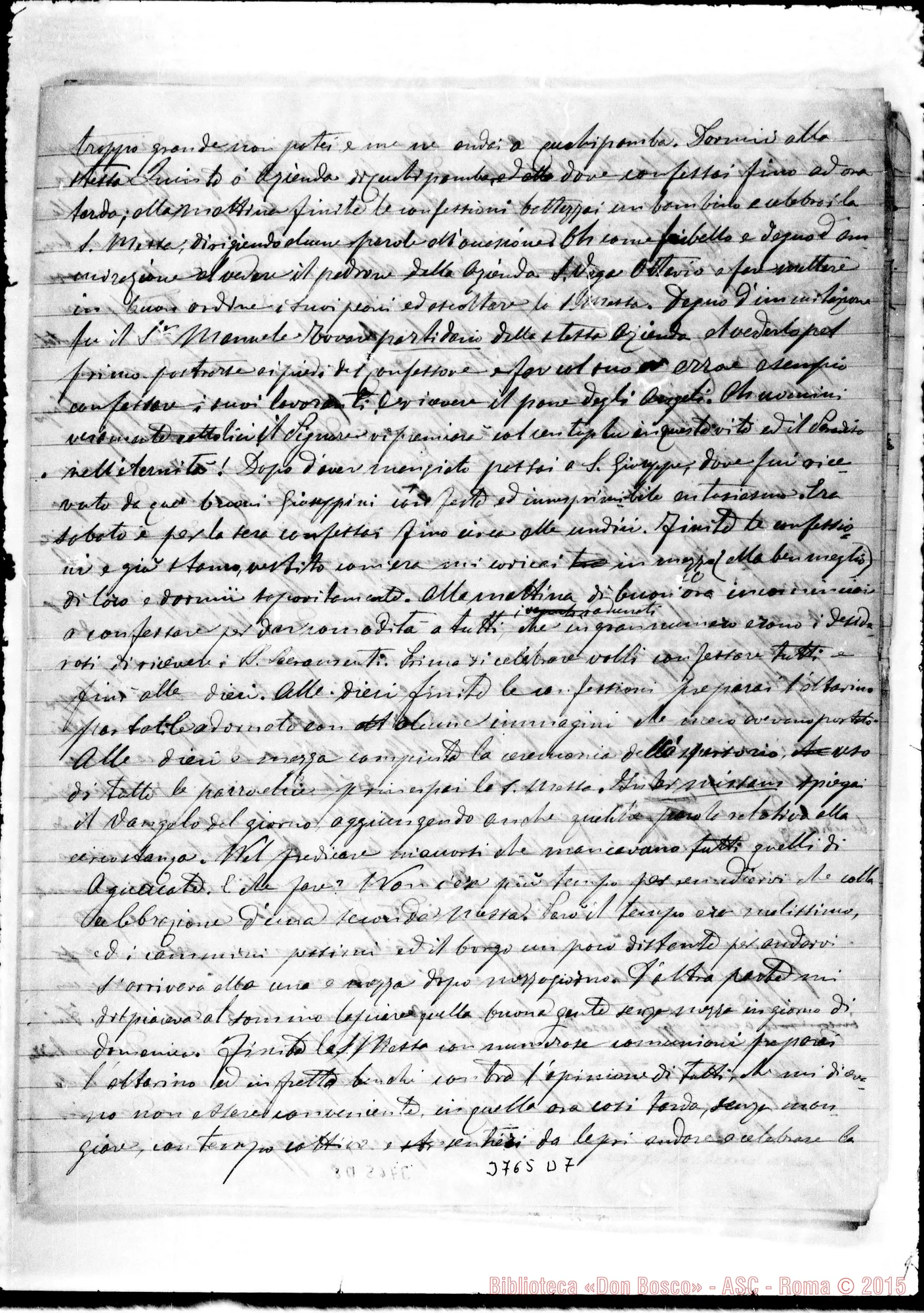 Fotogramma D 7 — « « Gualaquiza, 1-07-1894 Autogr. Rua
