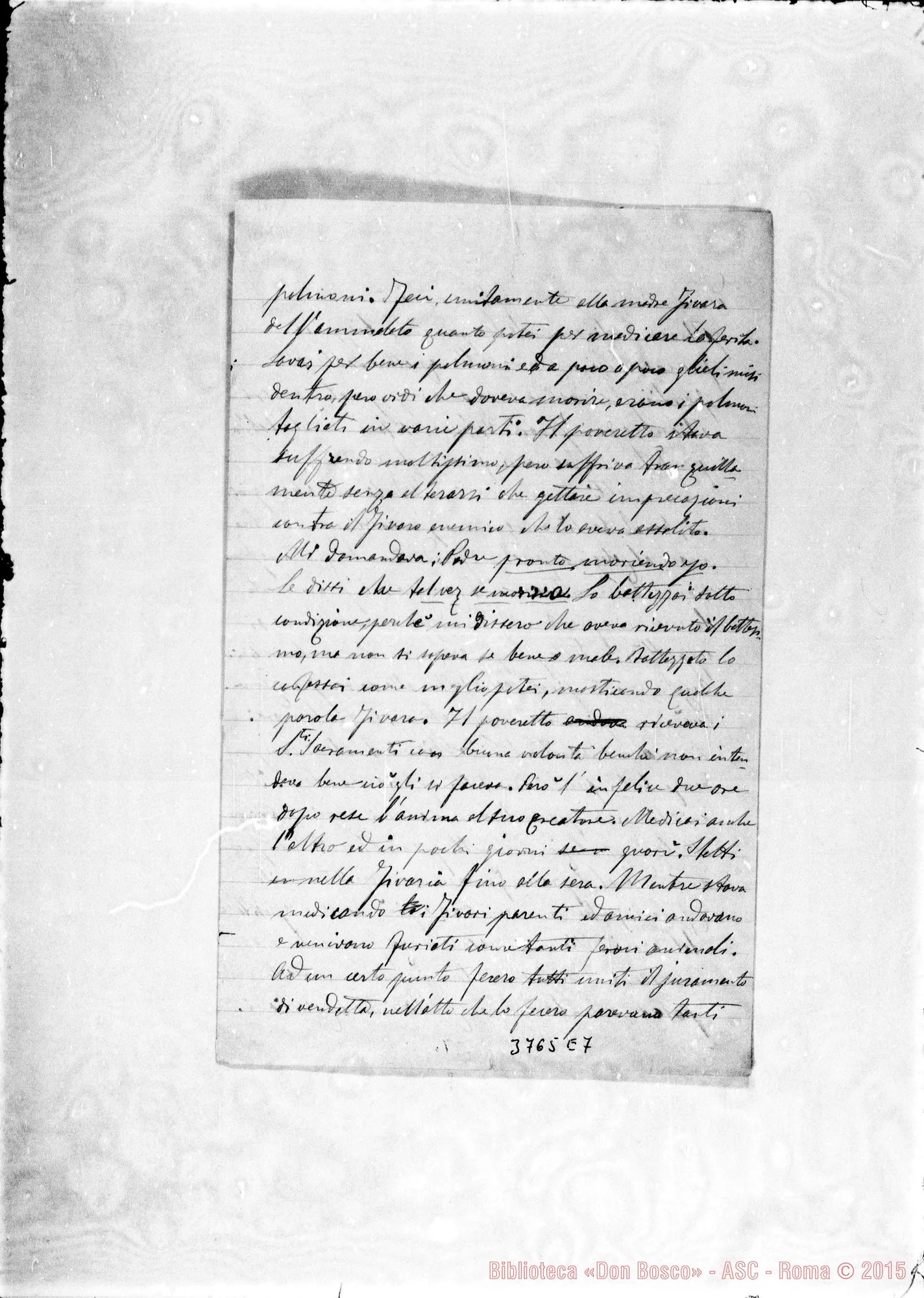 Fotogramma E 7 — « « Gualaquiza, 6-12-1894 Autogr. Rua