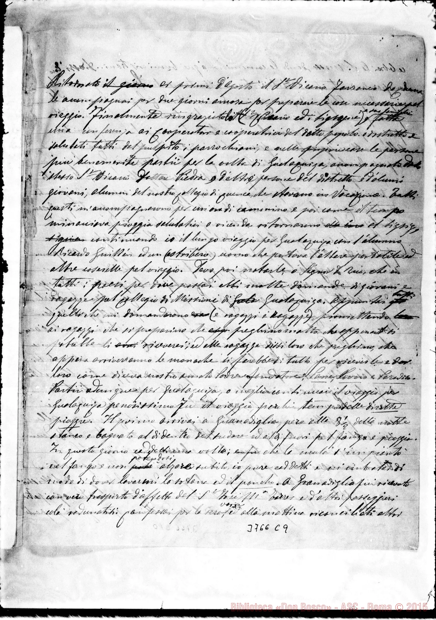 Fotogramma C 9 — « « Gualaquiza, 20-08-1895