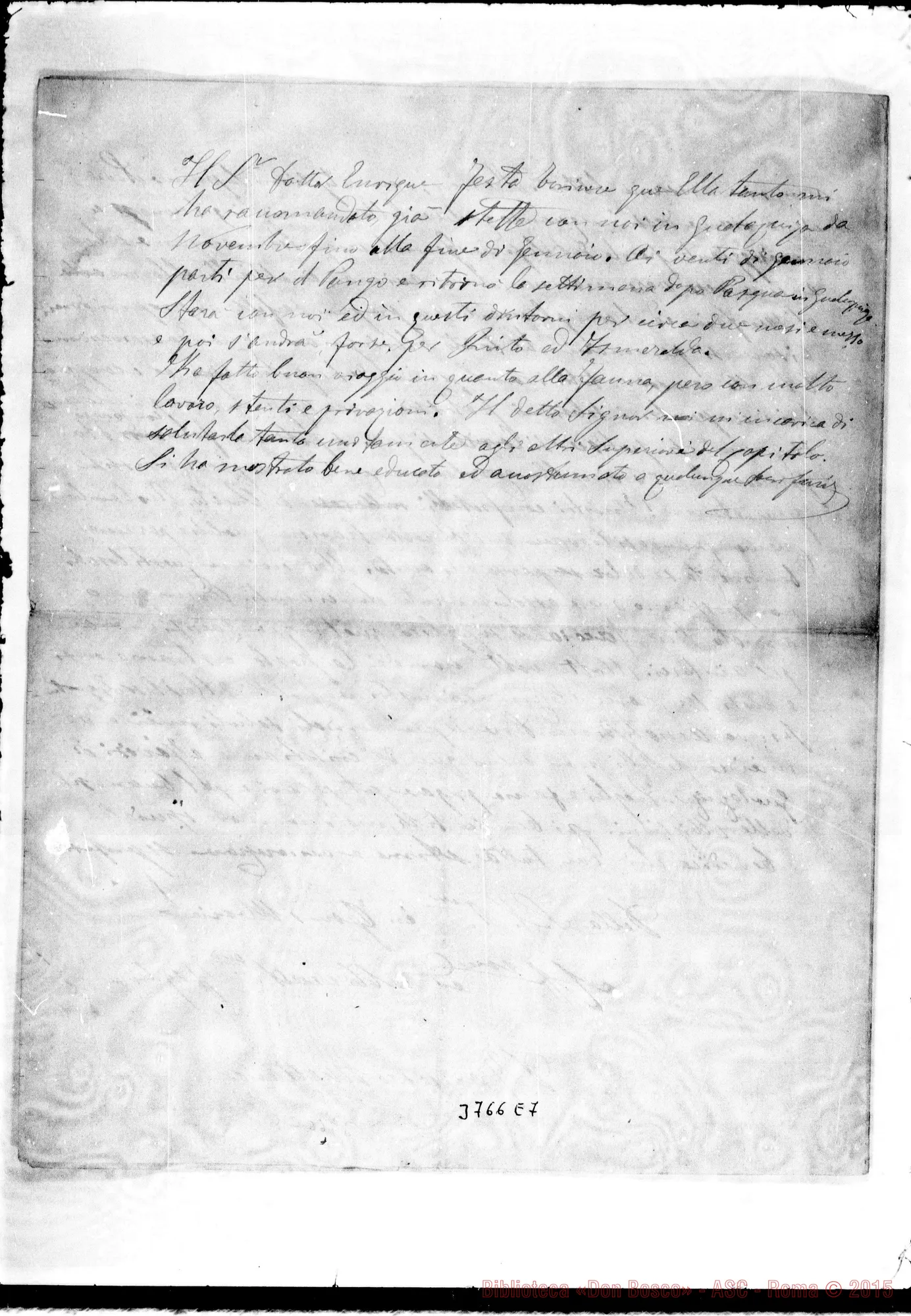 Fotogramma E 7 — « « Gualaquiza, 15-04-1896 Autogr. Rua