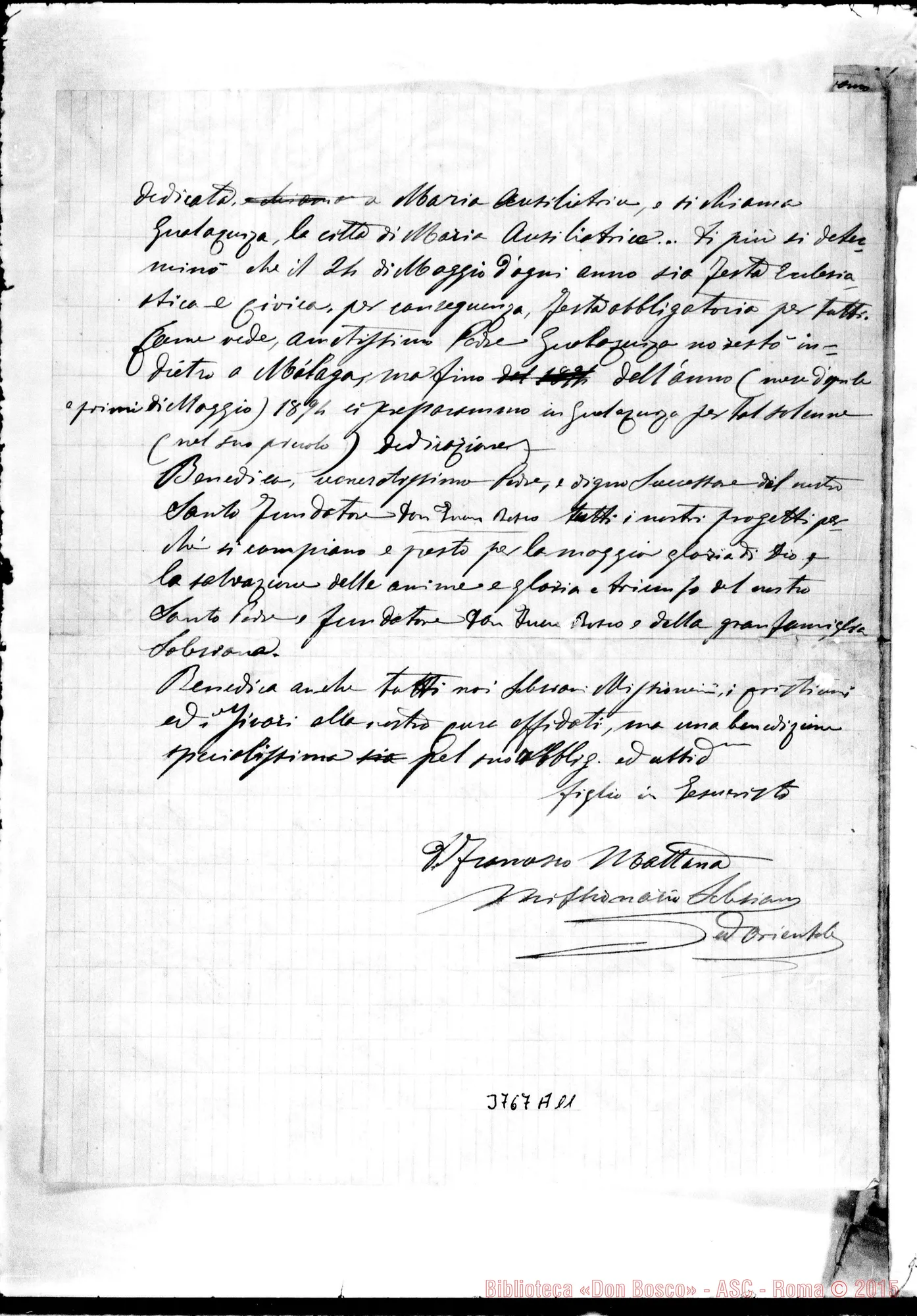 Fotogramma A 11 — « « Gualaquiza, 25-09-1896