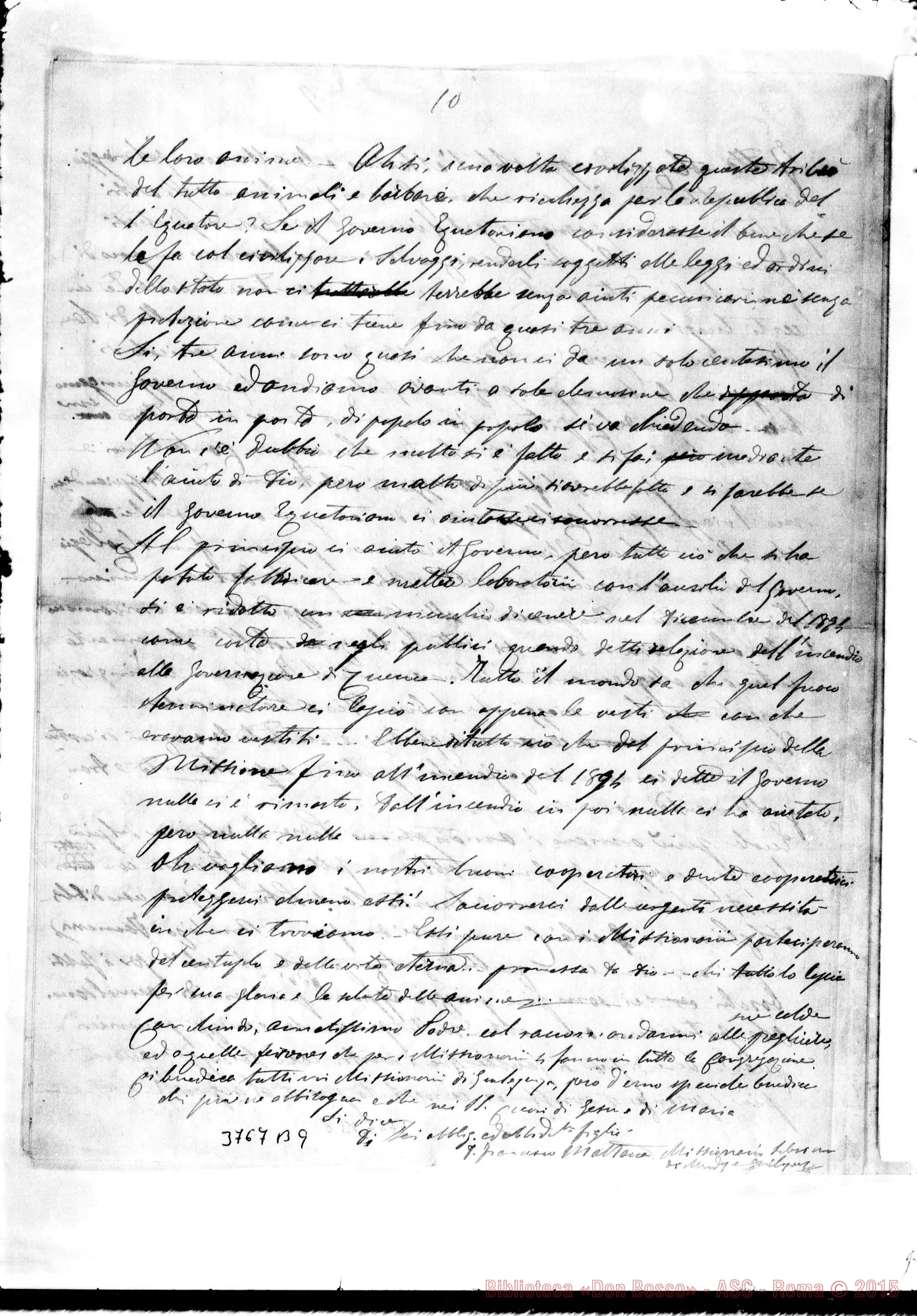 Fotogramma B 9 — « « Gualaquiza, 15-04-1897
