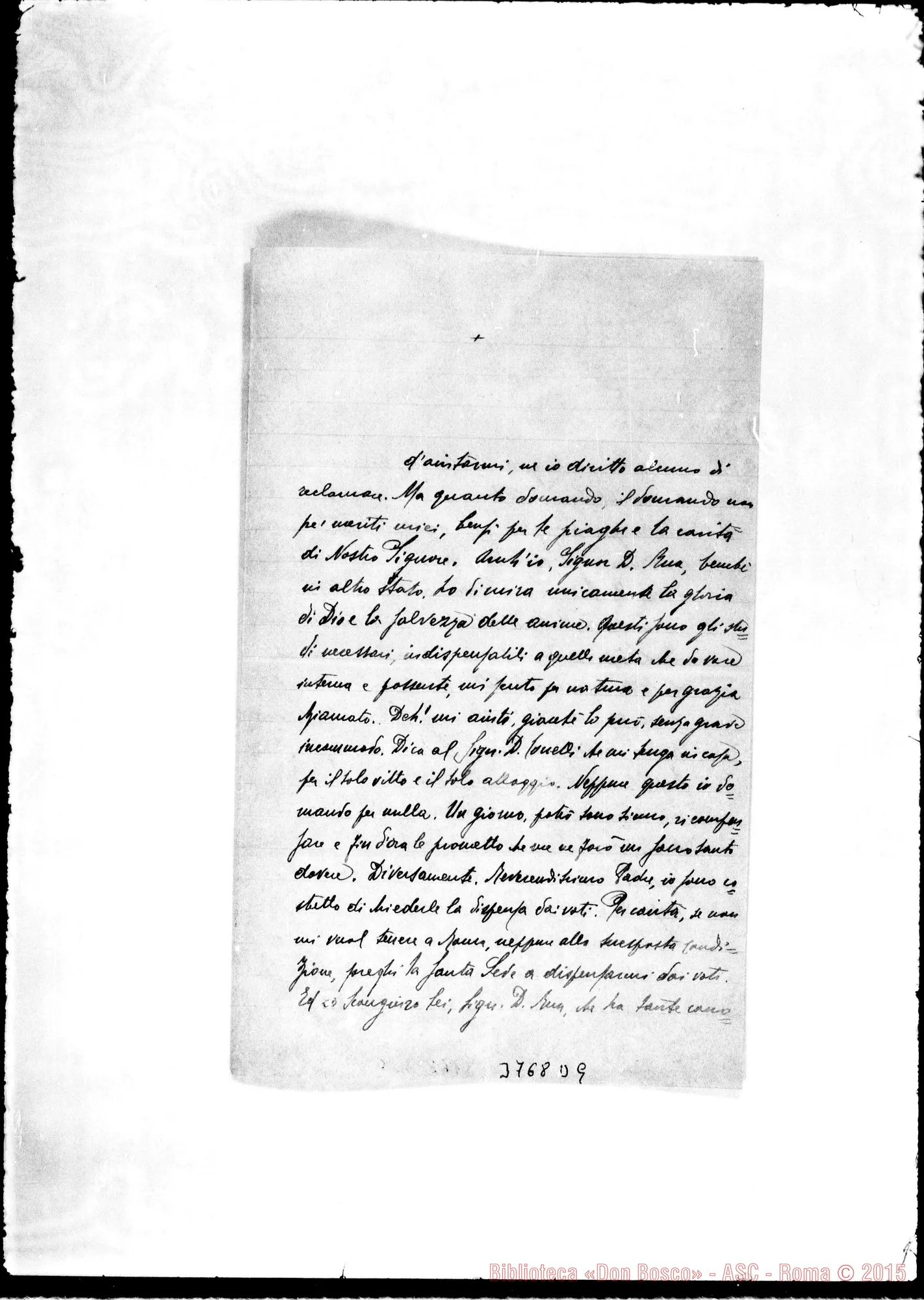 Fotogramma D 9 — « « Roma, 29-10-1902 Autogr. Rua