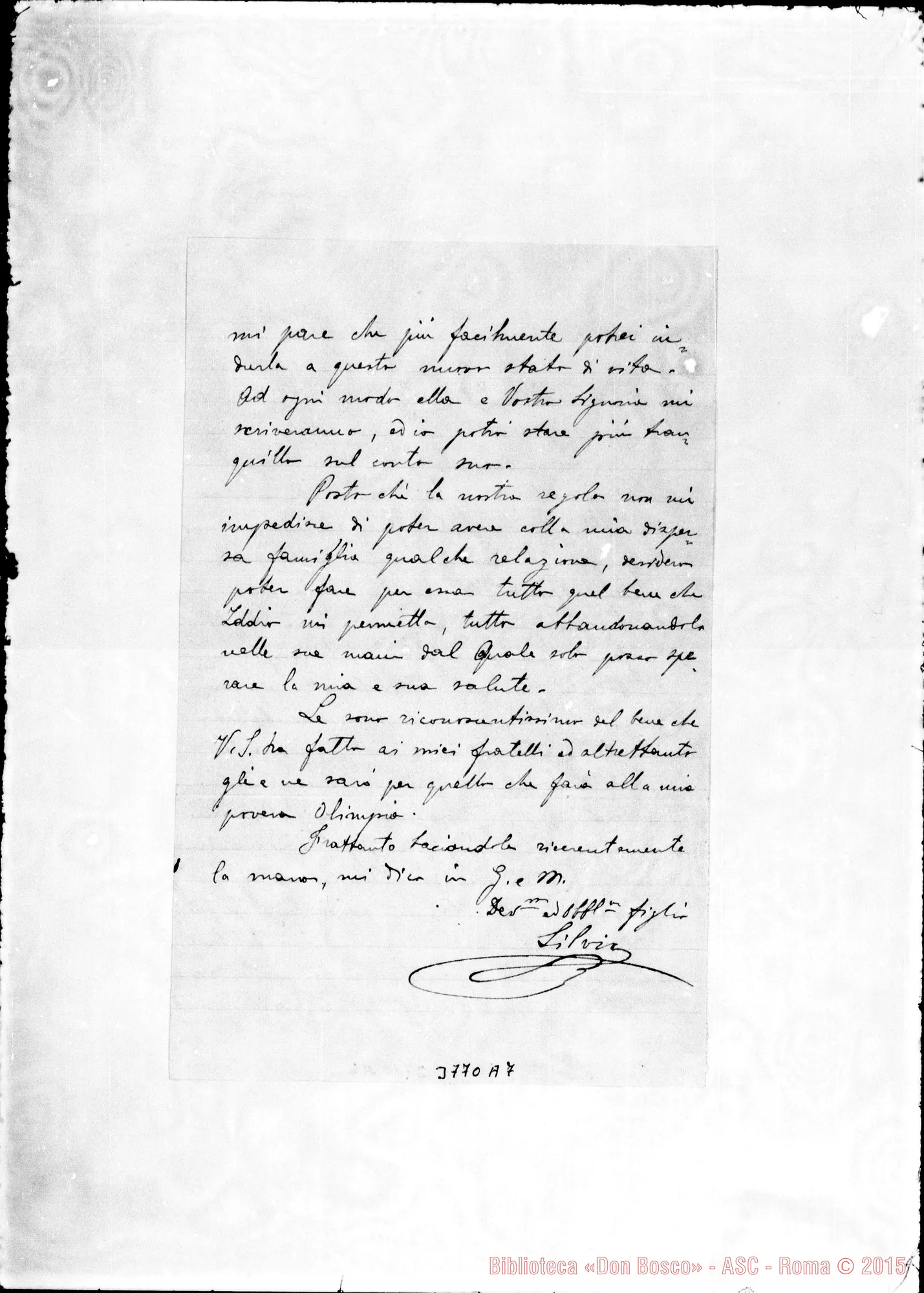 Fotogramma A 7 — « « Col. Conesa, 9-04-1895 Autogr. Rua