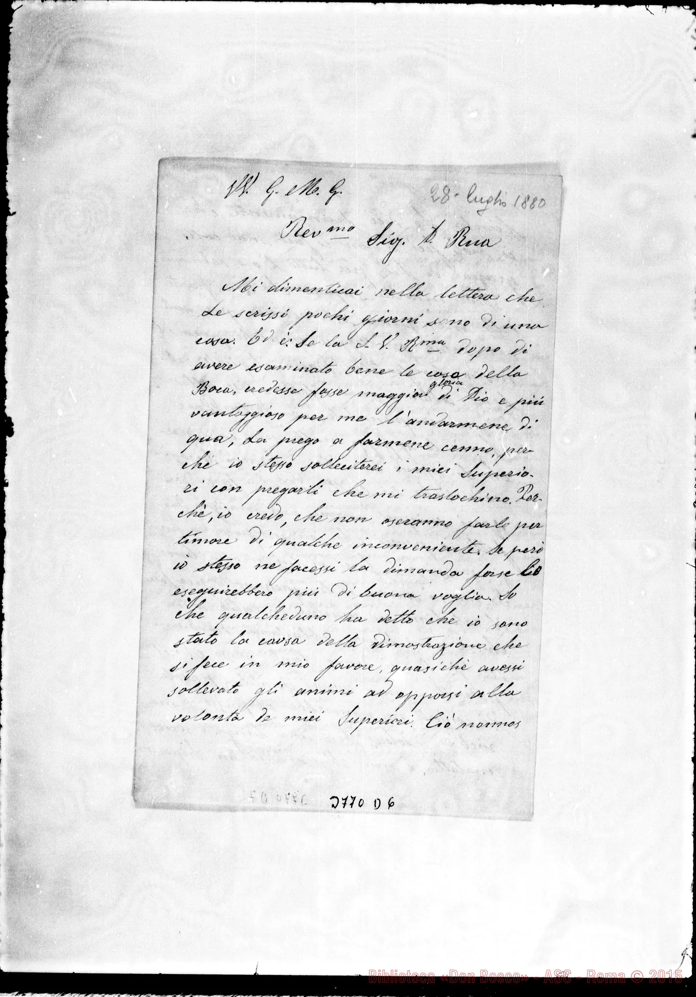 Fotogramma D 6 — « « s.l. 28-07-1880