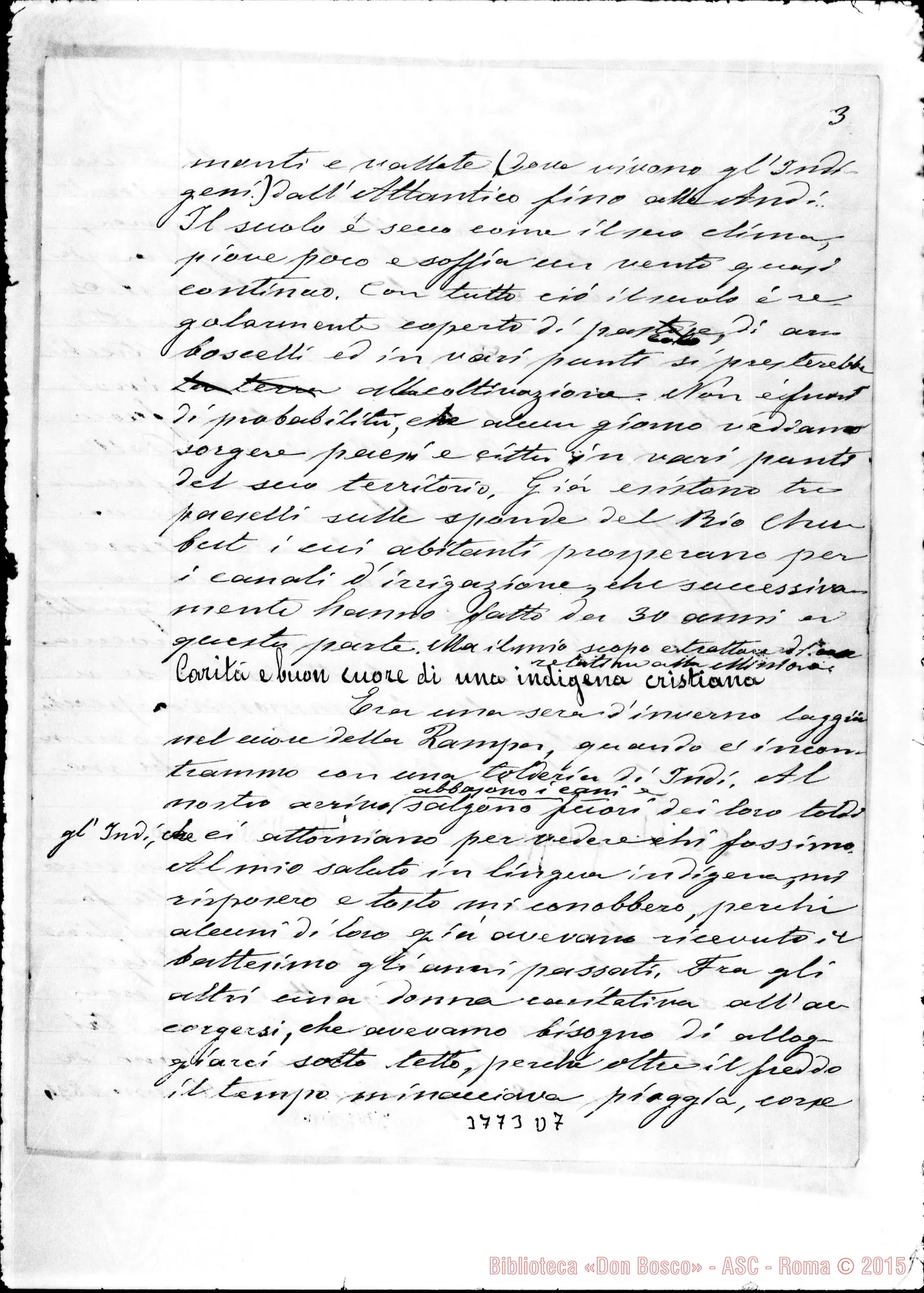 Fotogramma D 7 — « « Victoria, 14-11-1895 Autogr. Rua