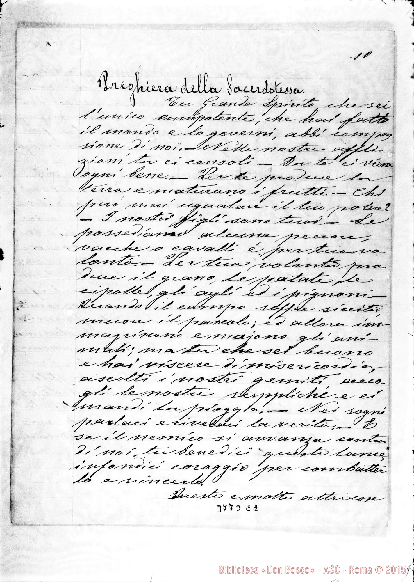 Fotogramma E 2 — « « Victoria, 14-11-1895 Autogr. Rua