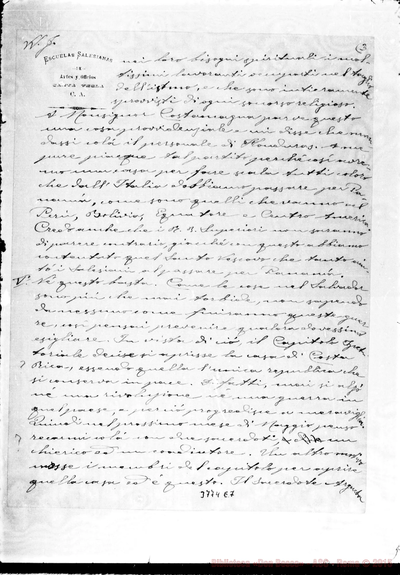 Fotogramma E 7 — « « S. Tecla, 21-04-1897