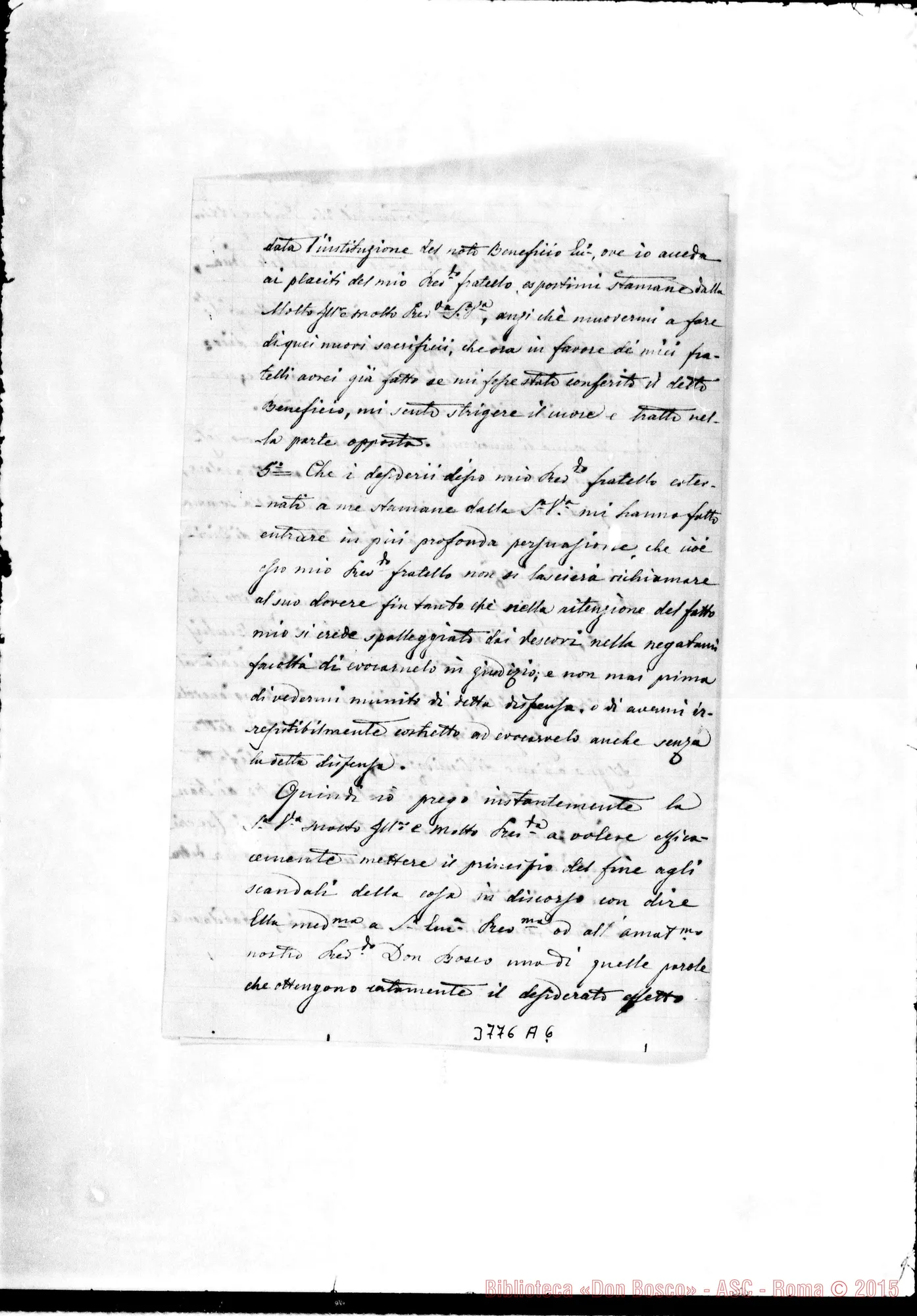 Fotogramma A 6 — Momo Giuseppe Torino, 25-06-1884 Autogr. Rua