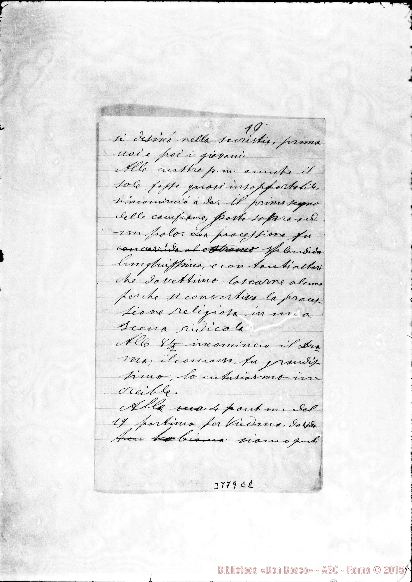 Fotogramma E 2 — « « Patagonia, 20-12-1892 Autogr. Rua