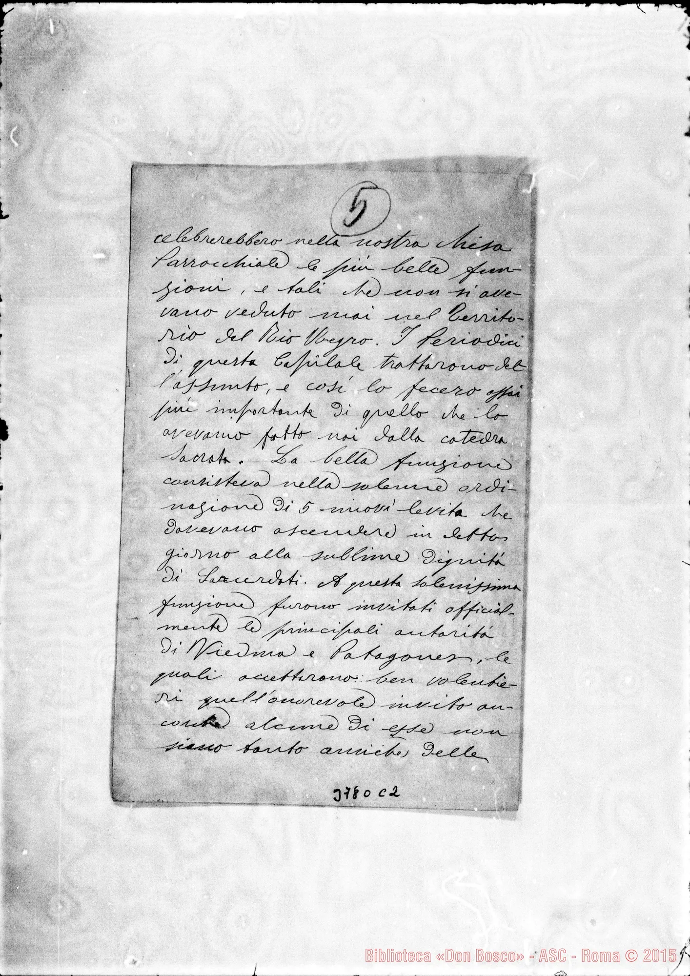 Fotogramma C 2 — « « Viedma, 17-02-1895 Autogr. Rua