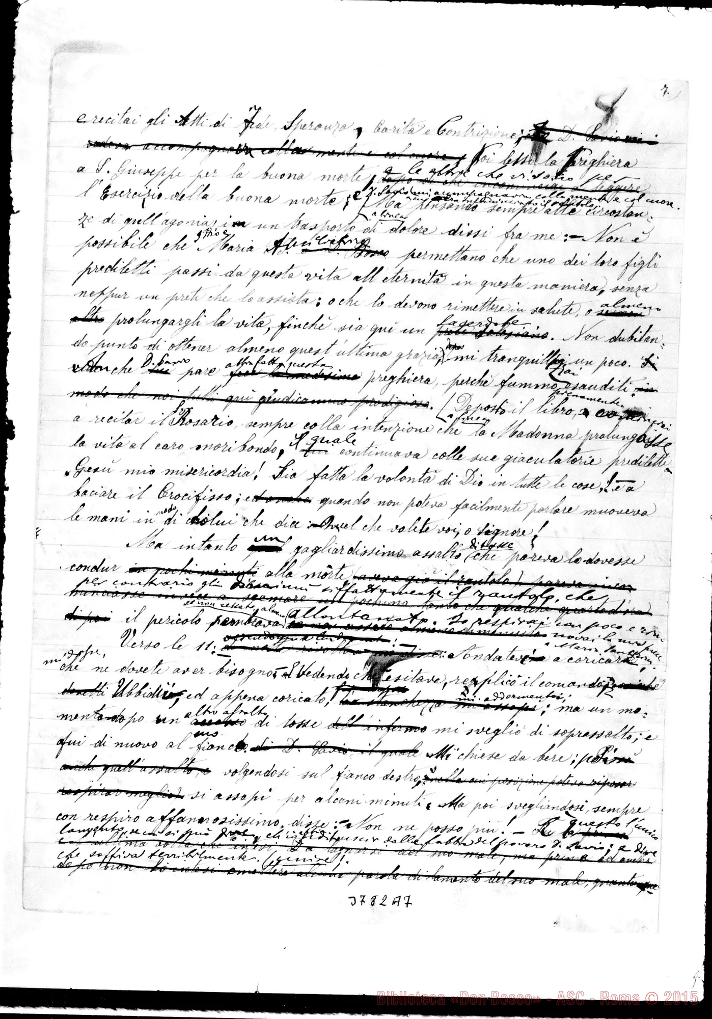 Fotogramma A 7 — Pancheri Giacinto, coad. Riobamba, 21-01-1893 Autogr. Rua