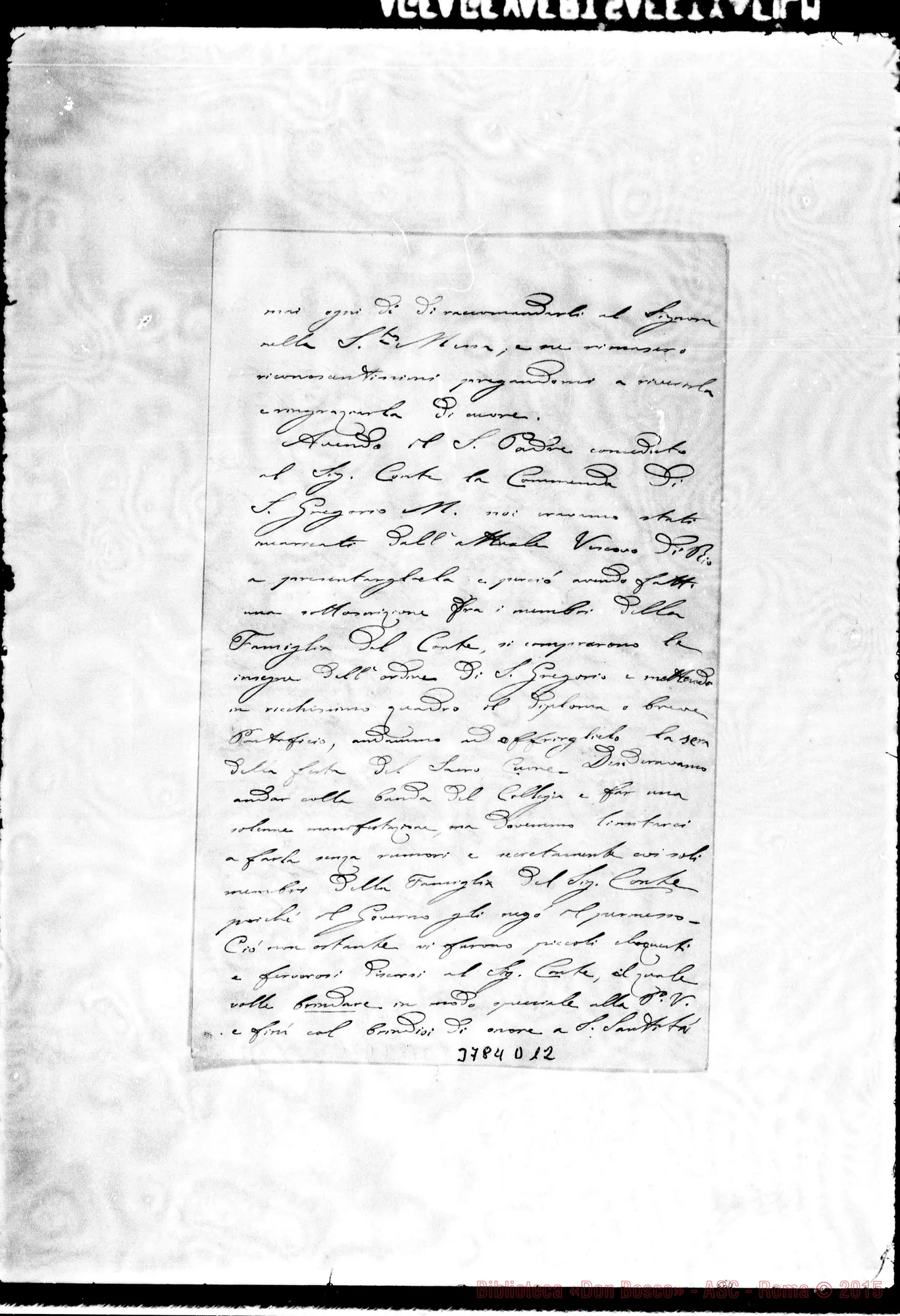 Fotogramma D 12 — « « Lorena, 22-07-1891 Autogr. Rua