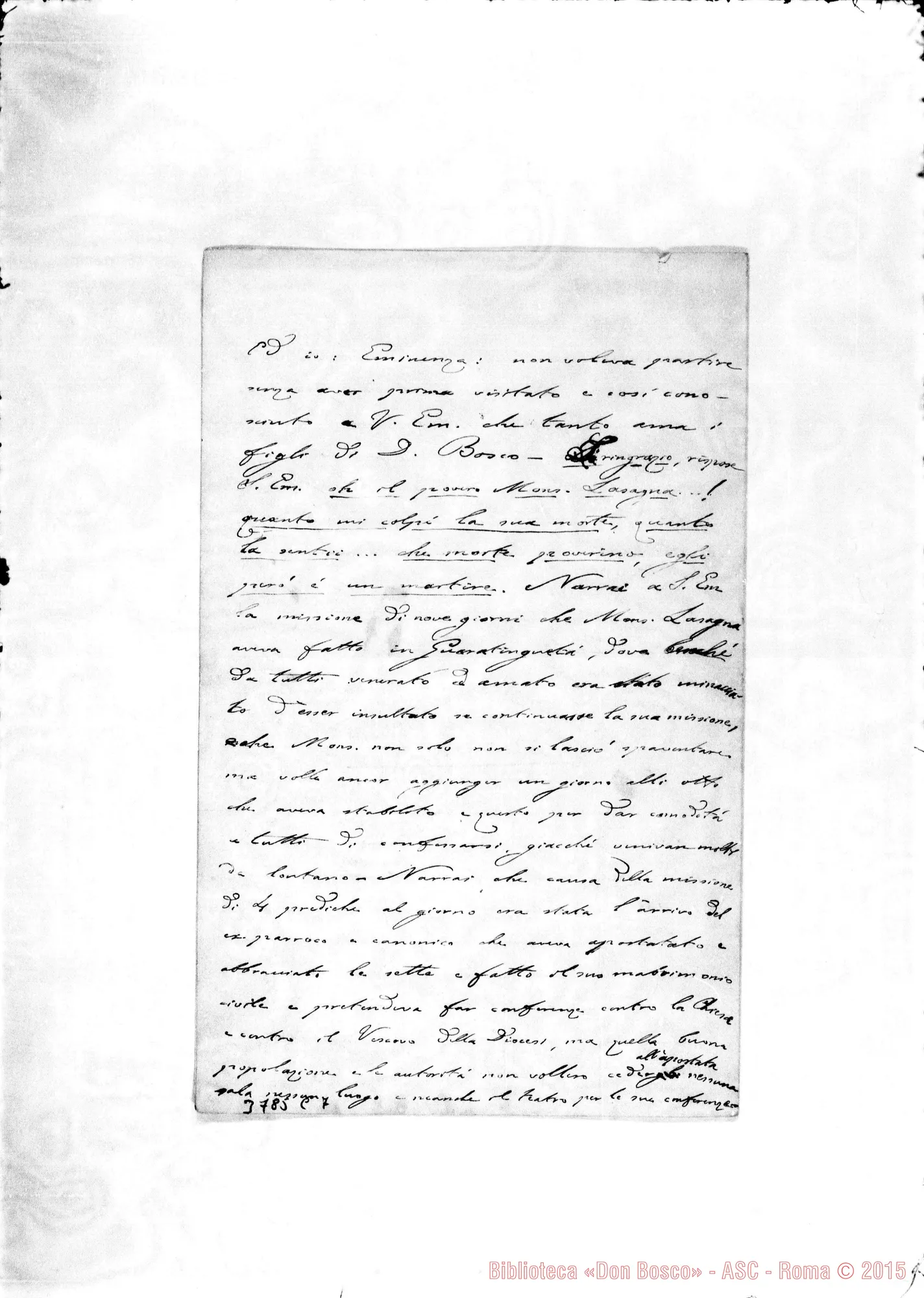 Fotogramma C 7 — « « s.l. 28-09-1896 Autogr. Rua