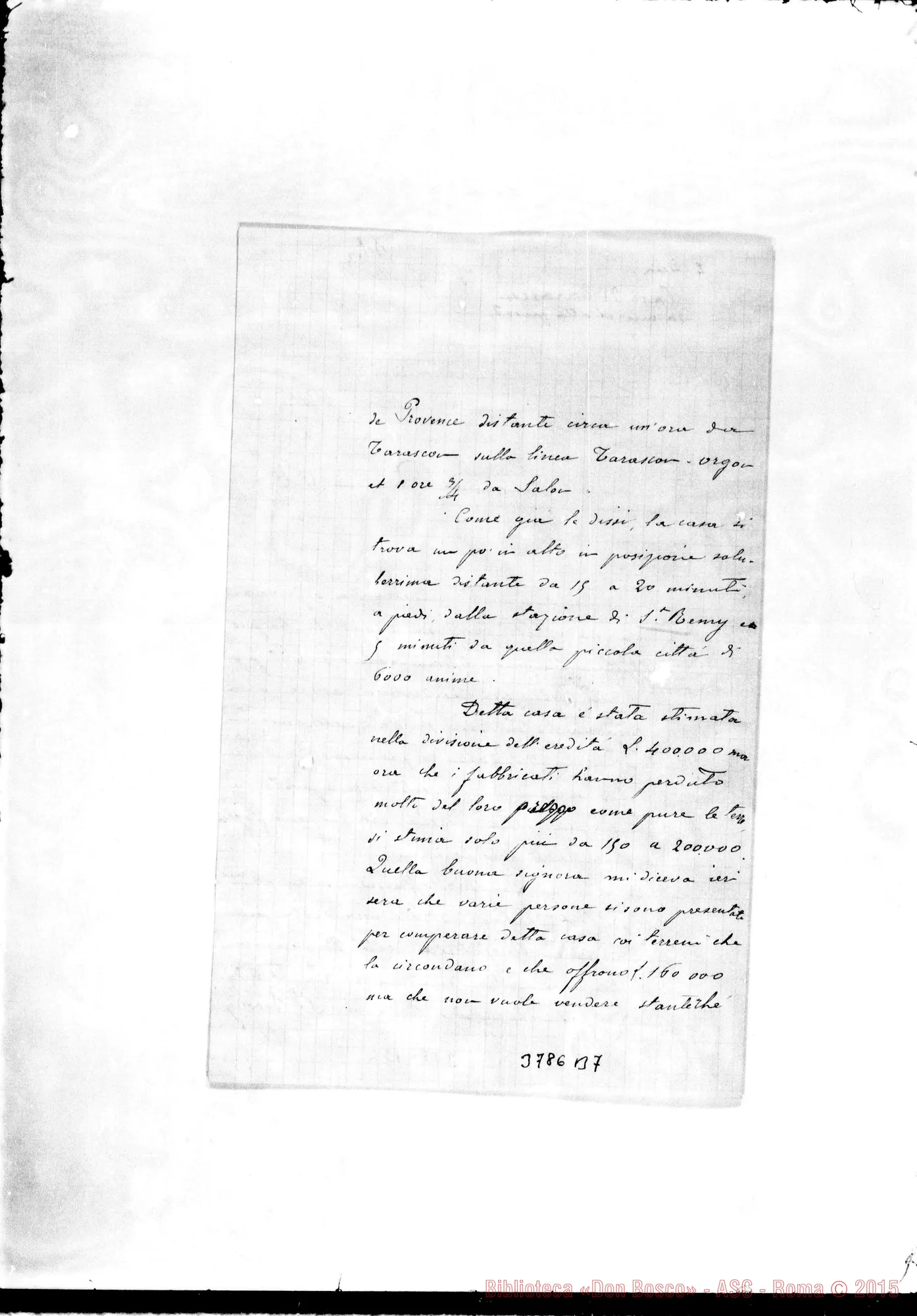 Fotogramma B 7 — « « La Navarra, 1-12-1893 Autogr. Rua