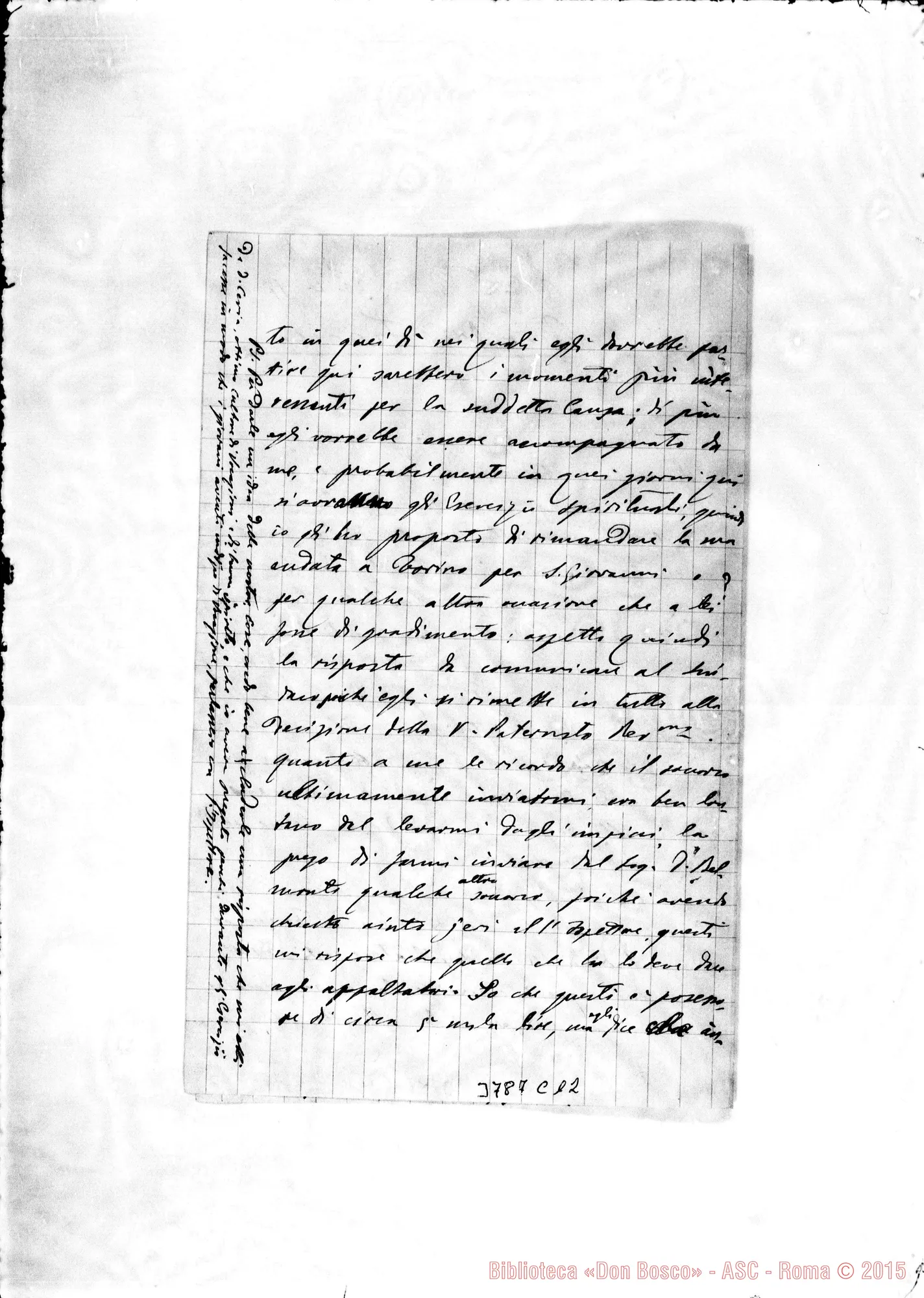 Fotogramma C 12 — « « S. Gregorio, 30-04-1897 Autogr. Rua