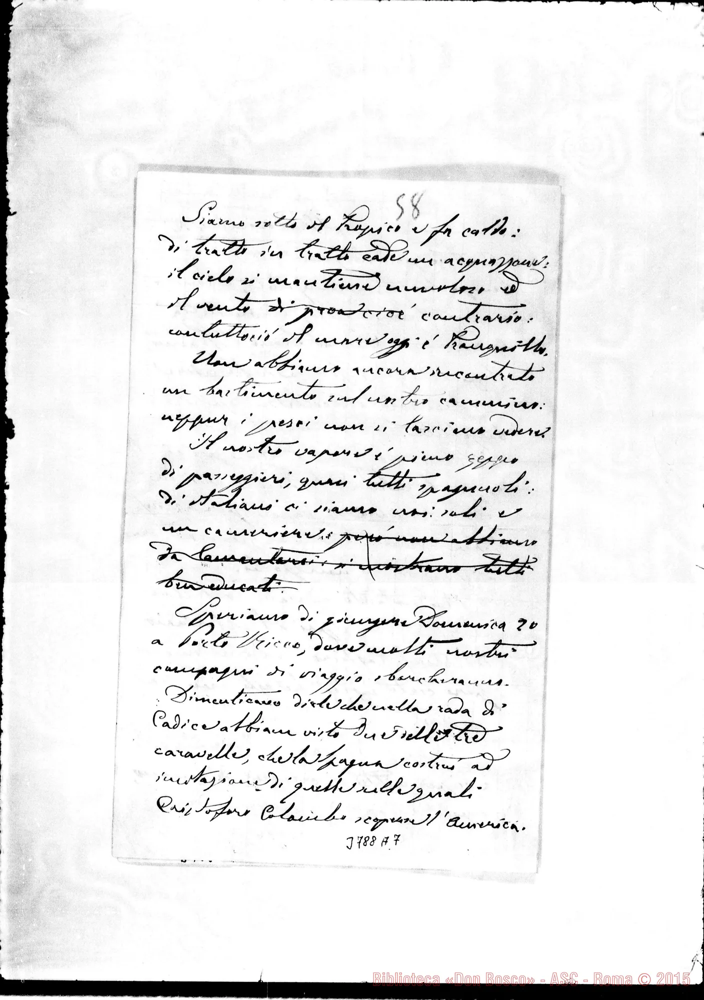 Fotogramma A 7 — « « s.l. 15-11-1892