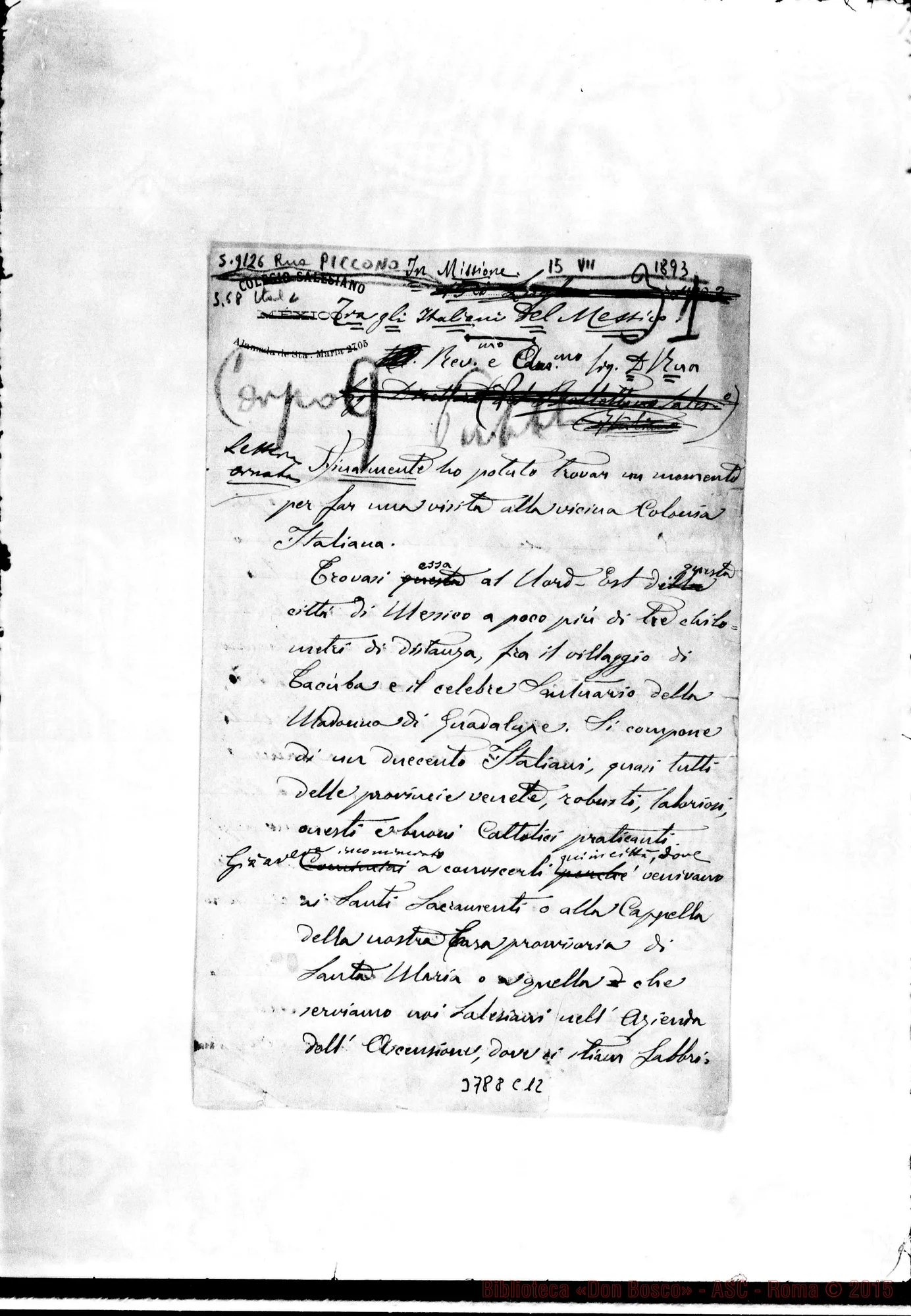 Fotogramma C 12 — « « México, 15-07-1893